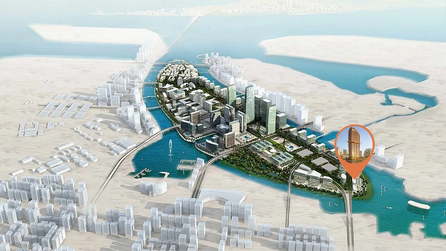 Jumeirah Residence by Royal Group, image 18 of 19. Render supplied by developer.