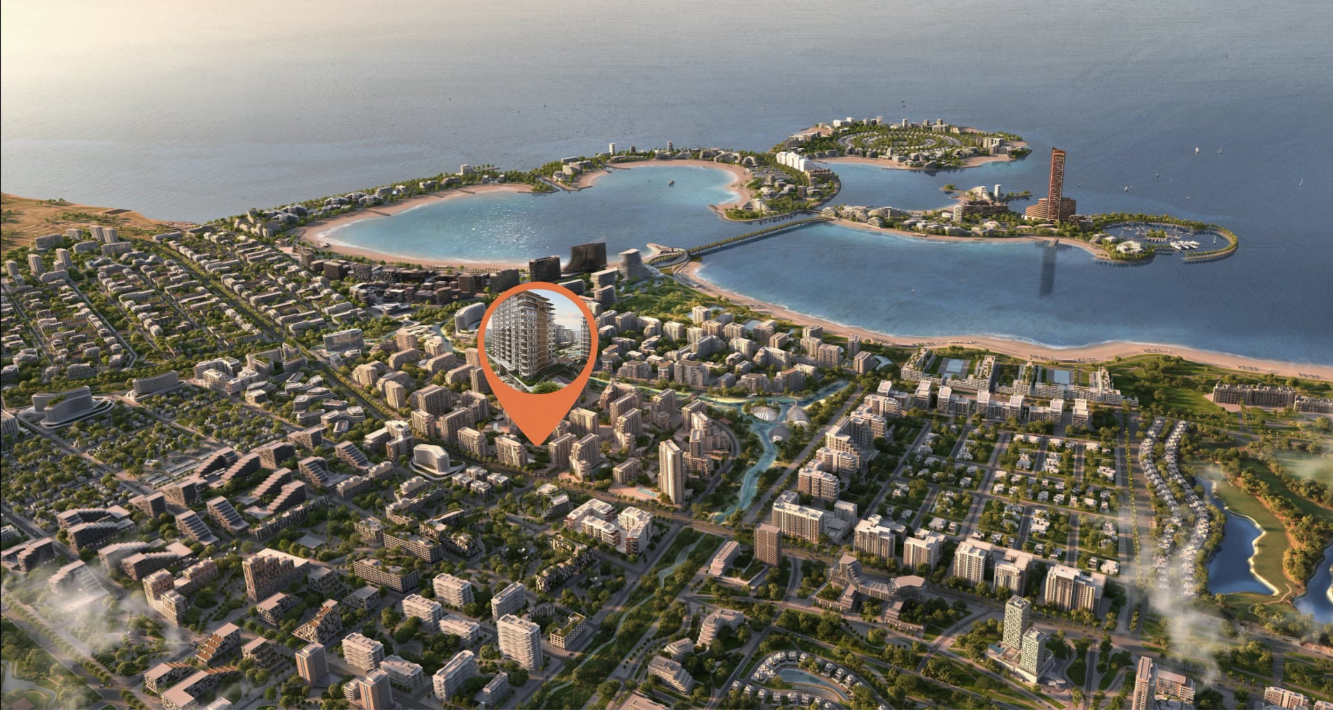 The Strand Lunara by RAK Properties, image 11 of 12. Render supplied by developer.