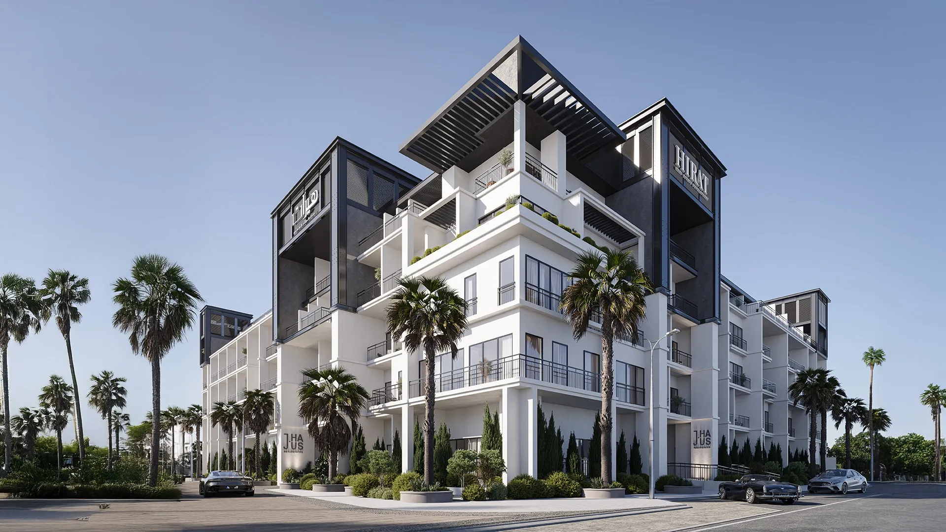J-Haus Residence by Hirat Real Estate Development, image 4 of 17. Render supplied by developer.