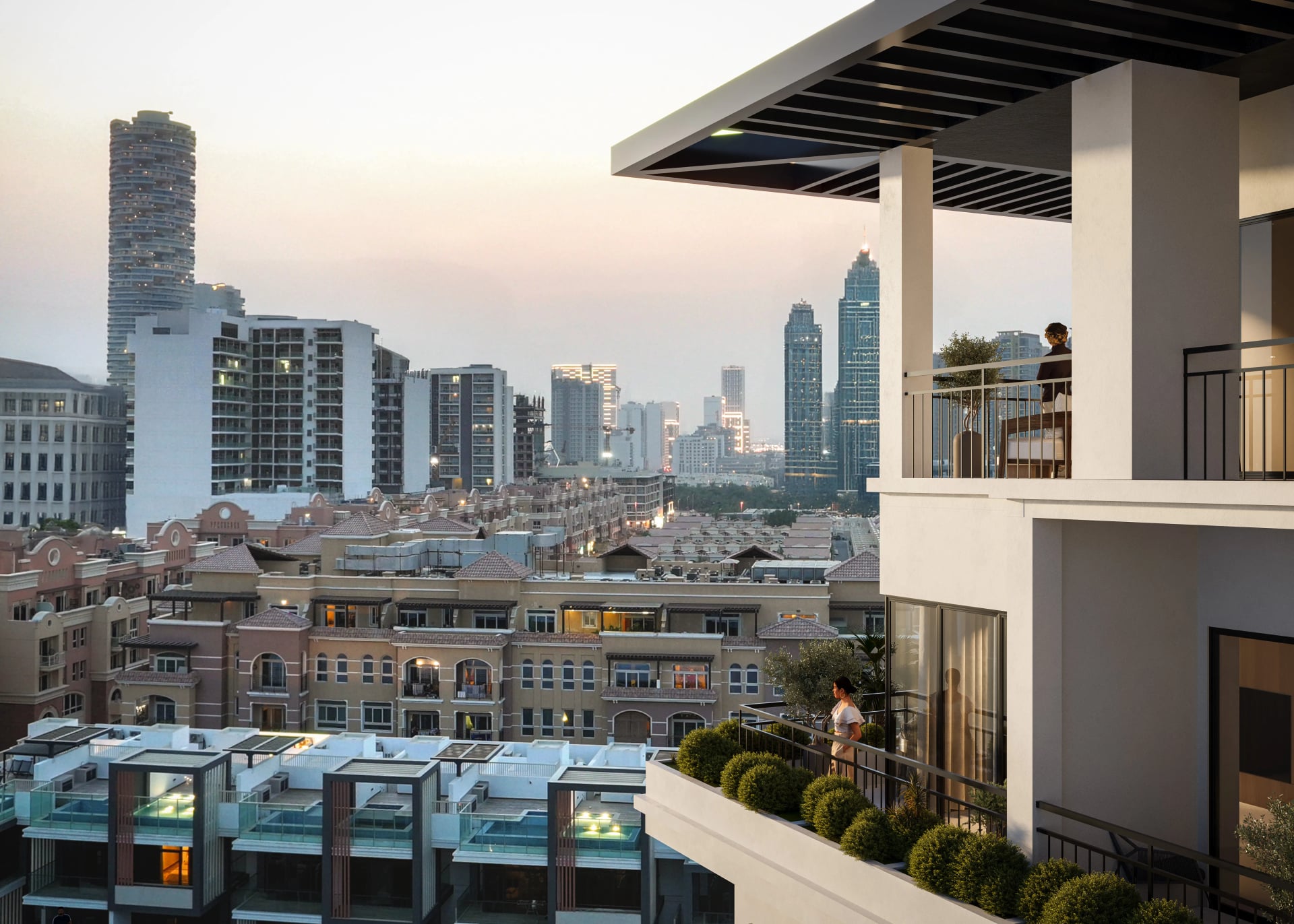 J-Haus Residence by Hirat Real Estate Development, image 5 of 17. Render supplied by developer.
