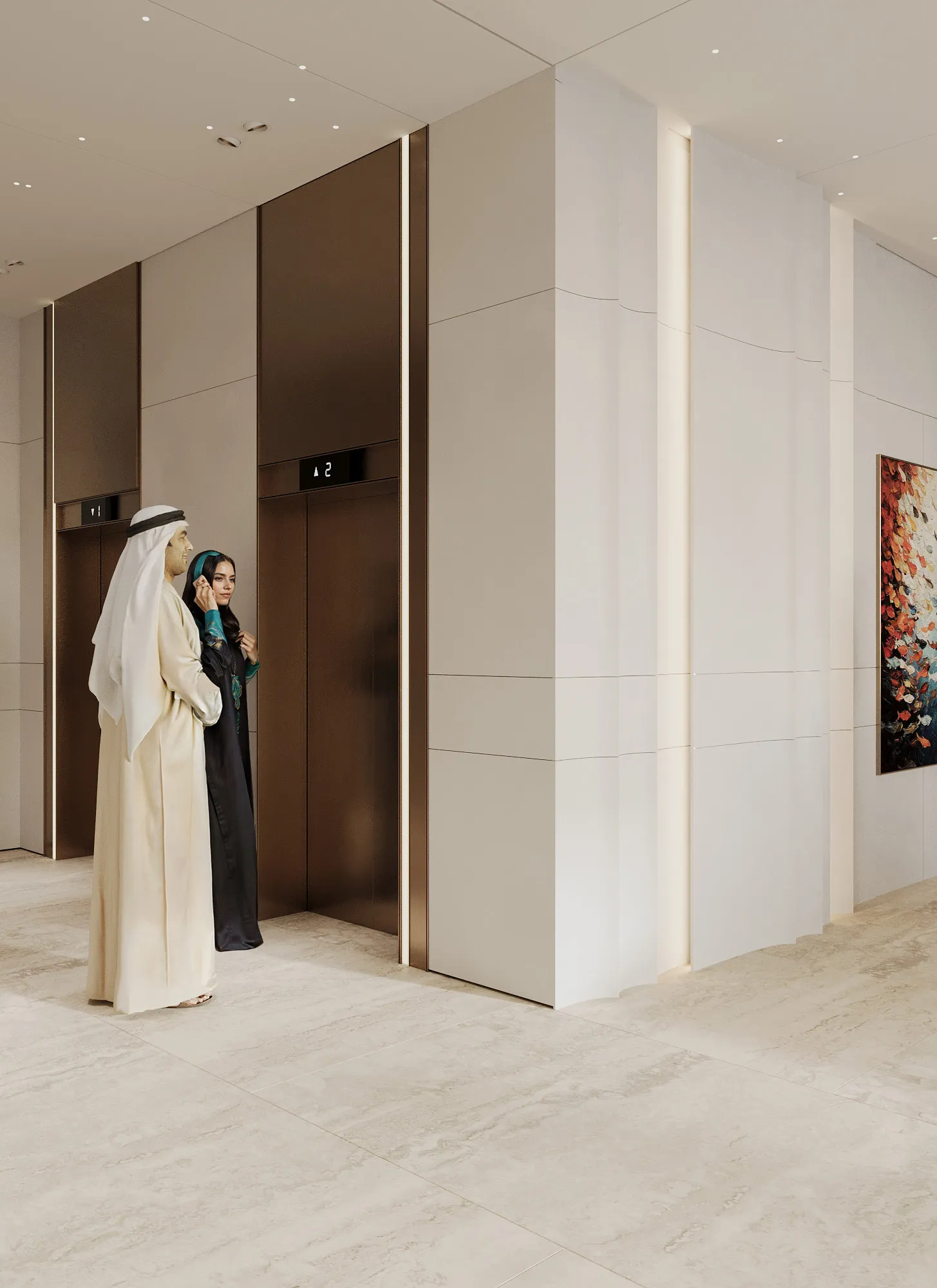 J-Haus Residence by Hirat Real Estate Development, image 15 of 17. Render supplied by developer.