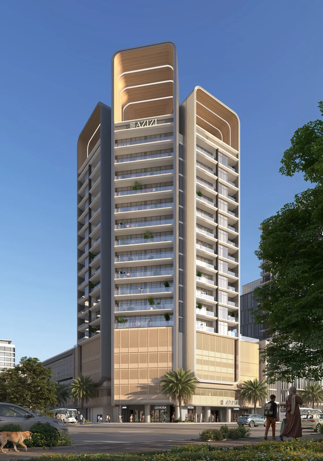 Creek Views 4 by Azizi, image 1 of 7. Render supplied by developer.