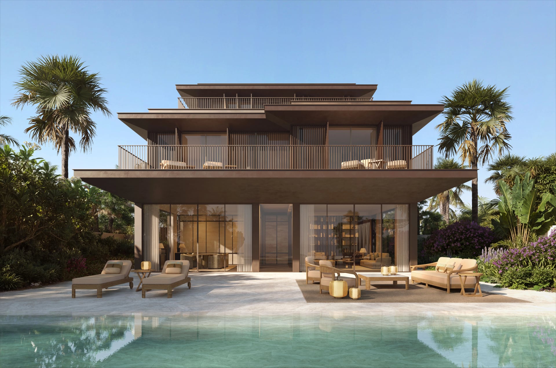 Armani Beach Residences by RAK, image 3 of 16. Render supplied by developer.