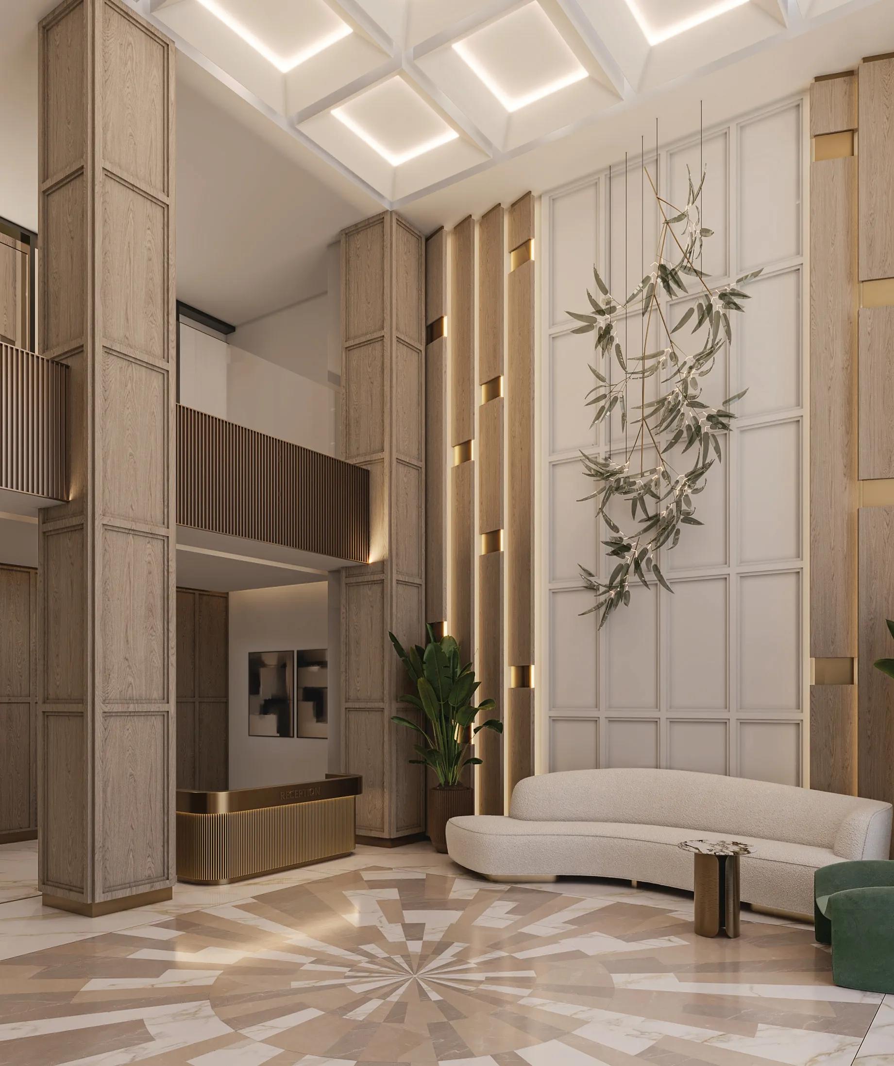 Courtyard One by Golden Light Real Estate Development, image 14 of 15. Render supplied by developer.
