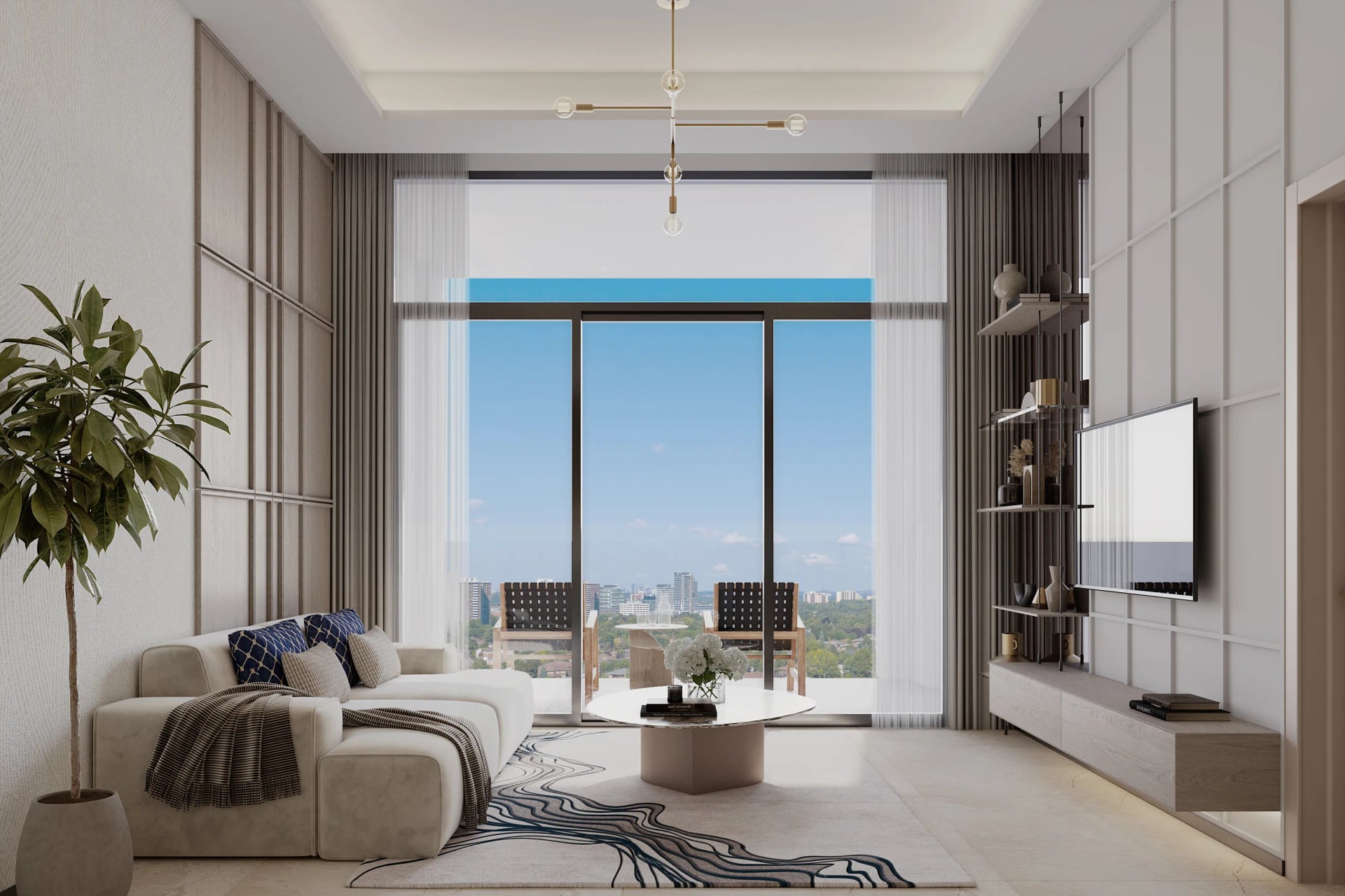 Courtyard One by Golden Light Real Estate Development, image 7 of 15. Render supplied by developer.