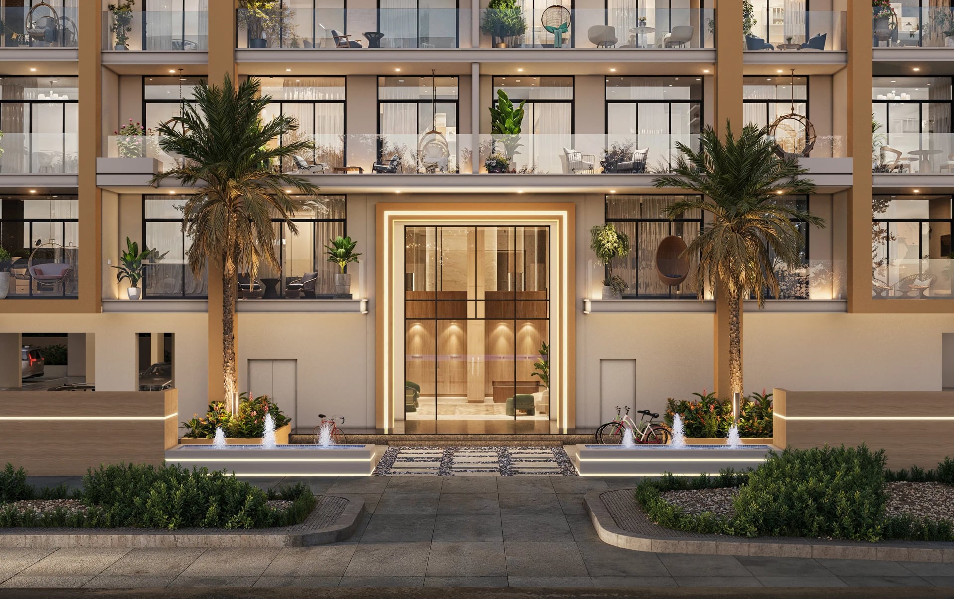 Courtyard One by Golden Light Real Estate Development, image 6 of 15. Render supplied by developer.