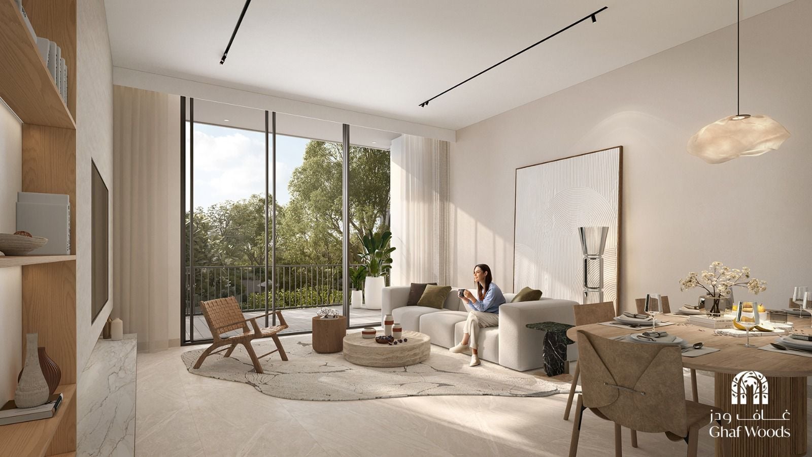 Ghaf Woods by Majid Al Futtaim, image 6 of 13. Render supplied by developer.
