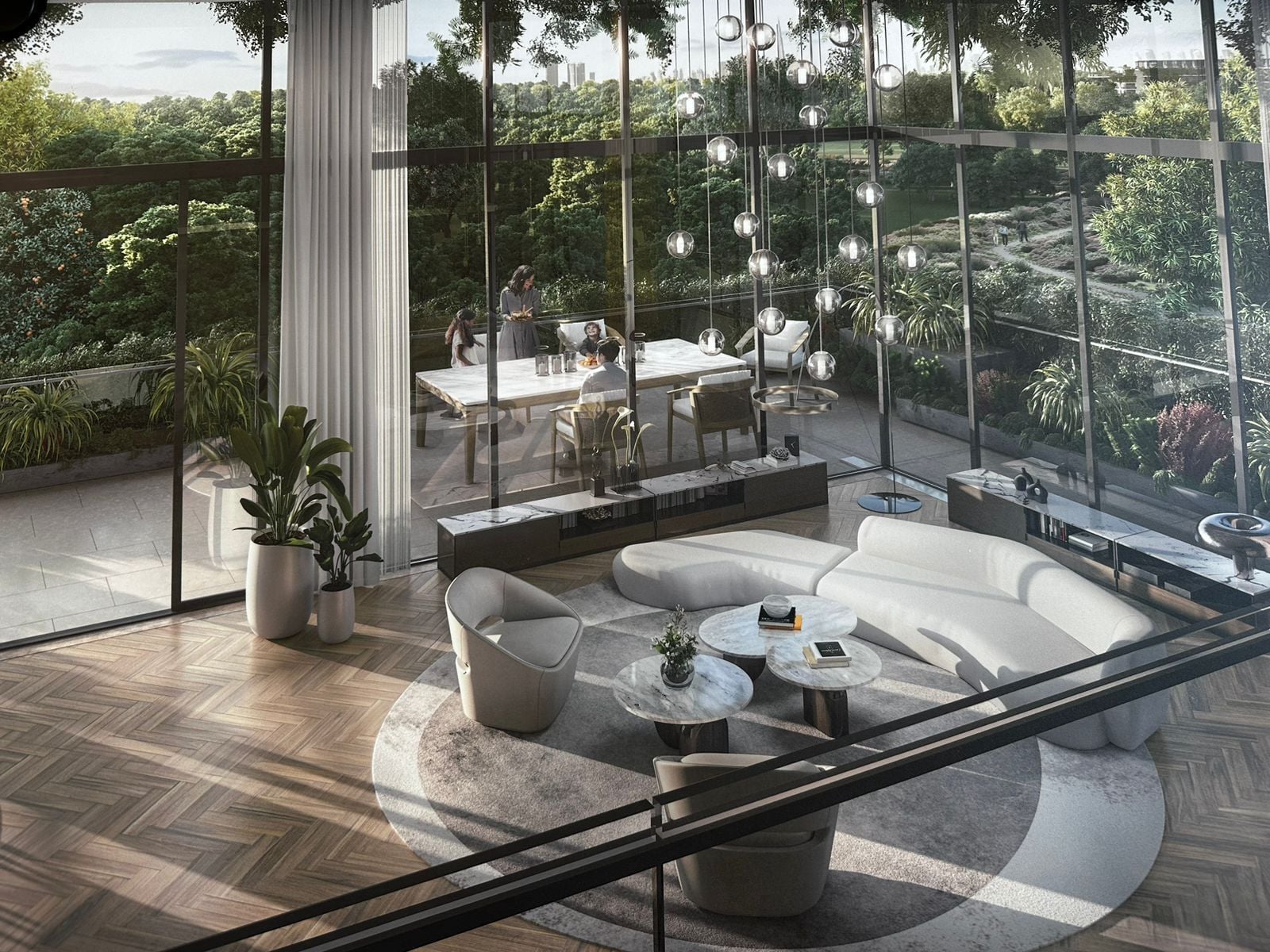 Ghaf Woods by Majid Al Futtaim, image 8 of 13. Render supplied by developer.
