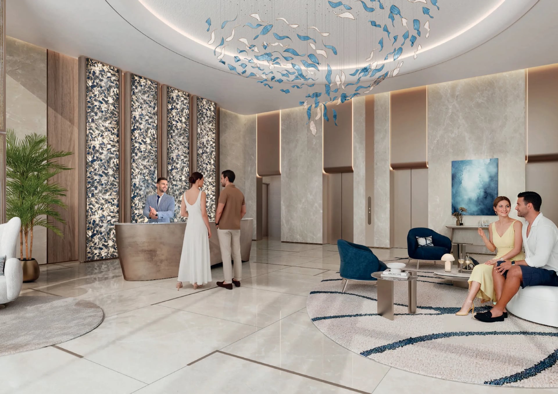Royal Yacht Club Residence by Azimuth Development, image 16 of 16. Render supplied by developer.