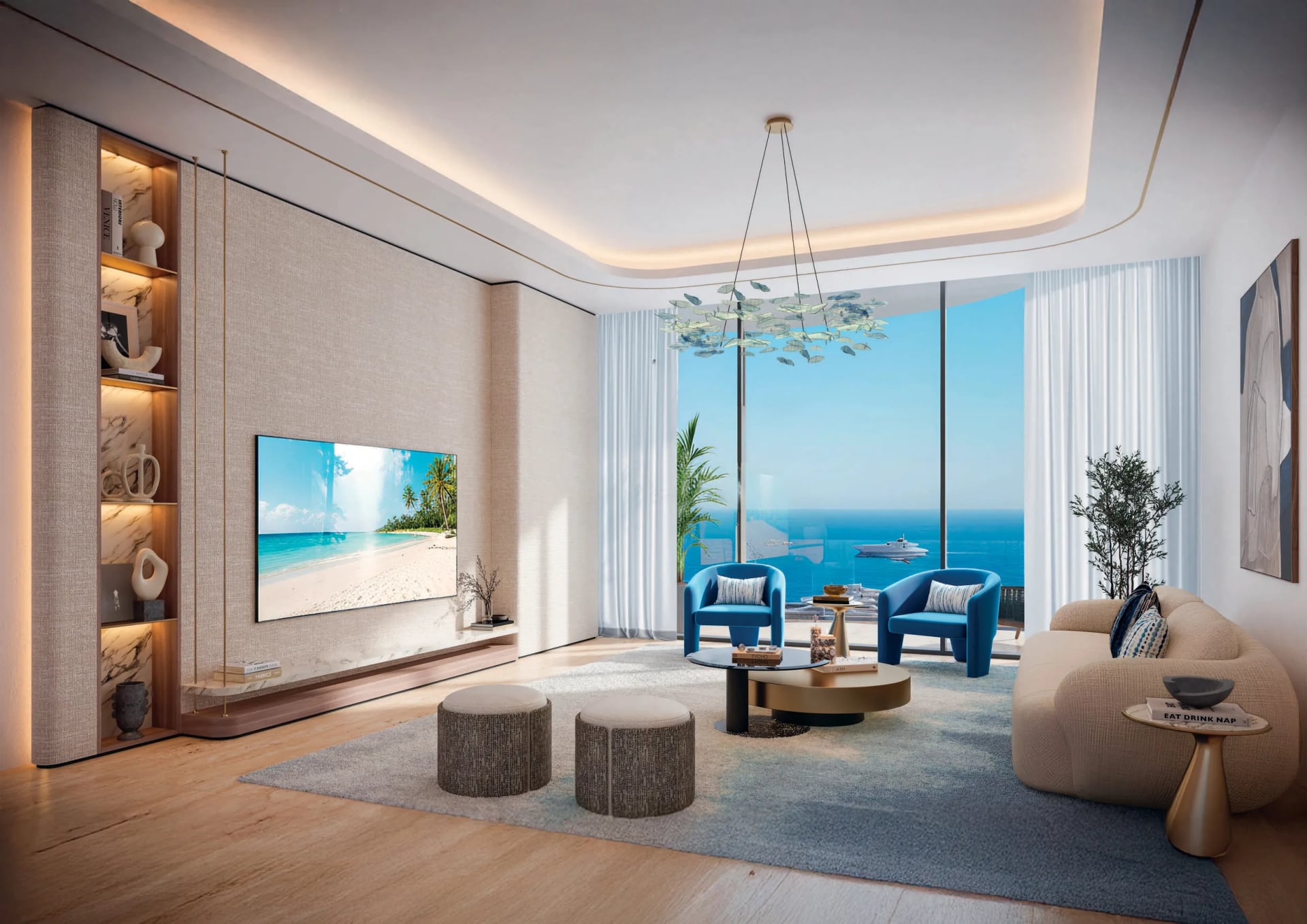Royal Yacht Club Residence by Azimuth Development, image 11 of 16. Render supplied by developer.