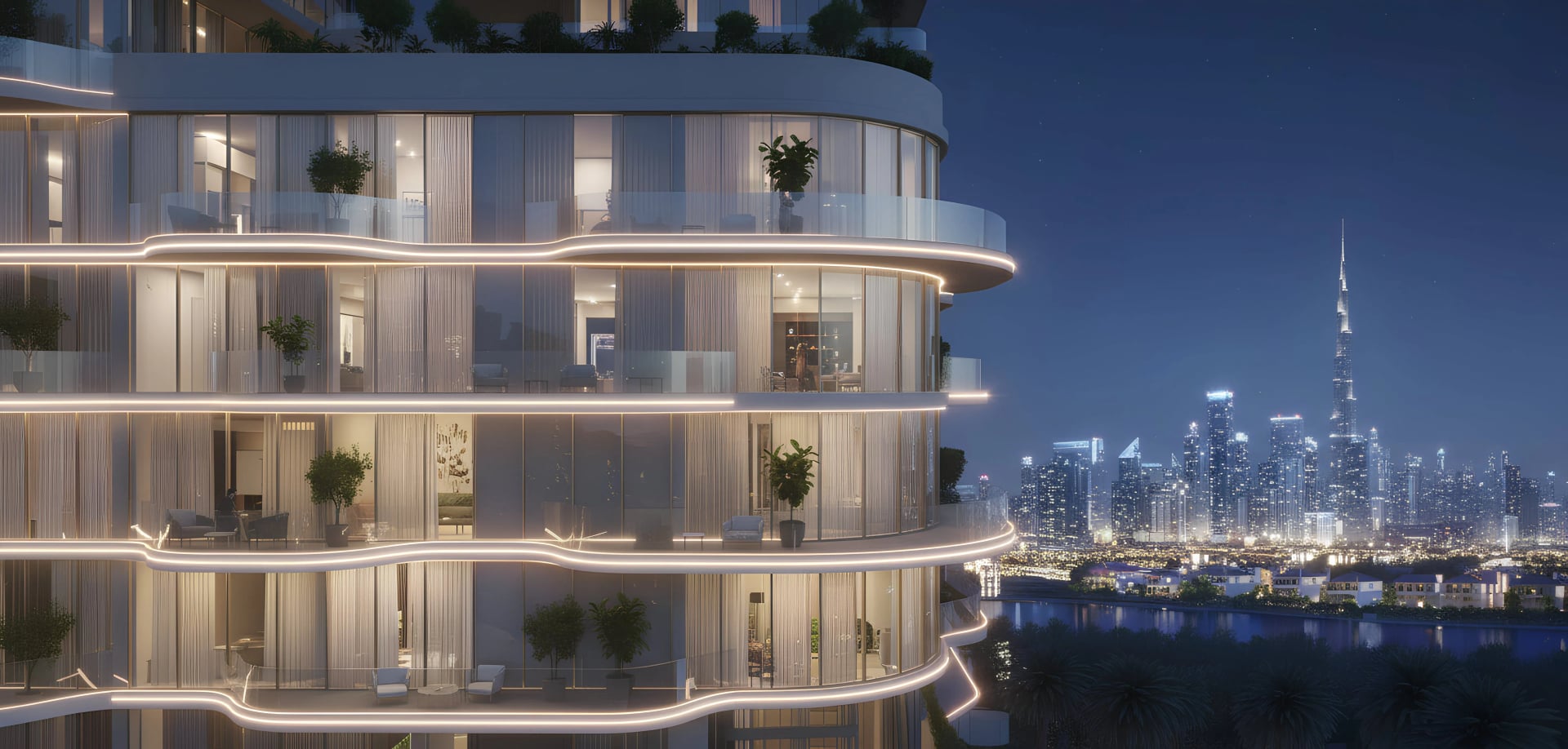 Royal Yacht Club Residence by Azimuth Development, image 2 of 16. Render supplied by developer.