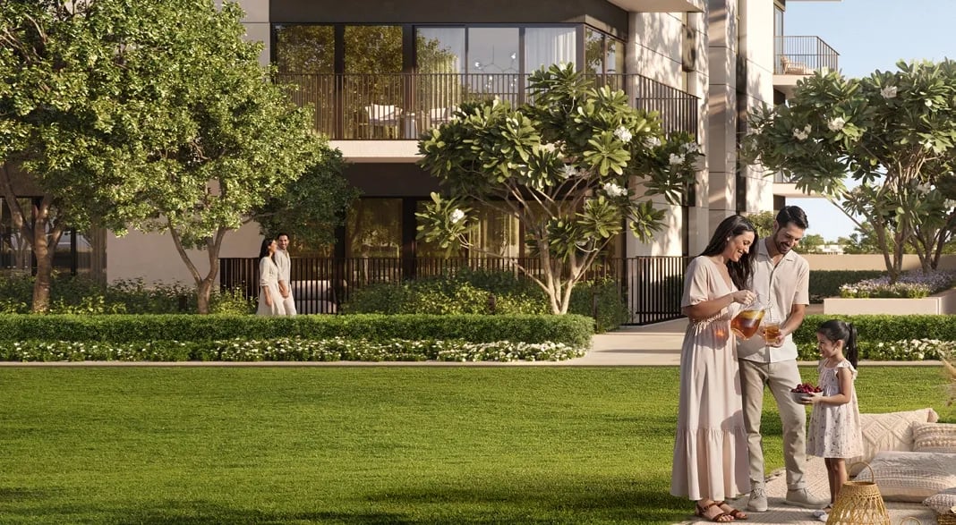 Golf Vale by Emaar, image 2 of 7. Render supplied by developer.