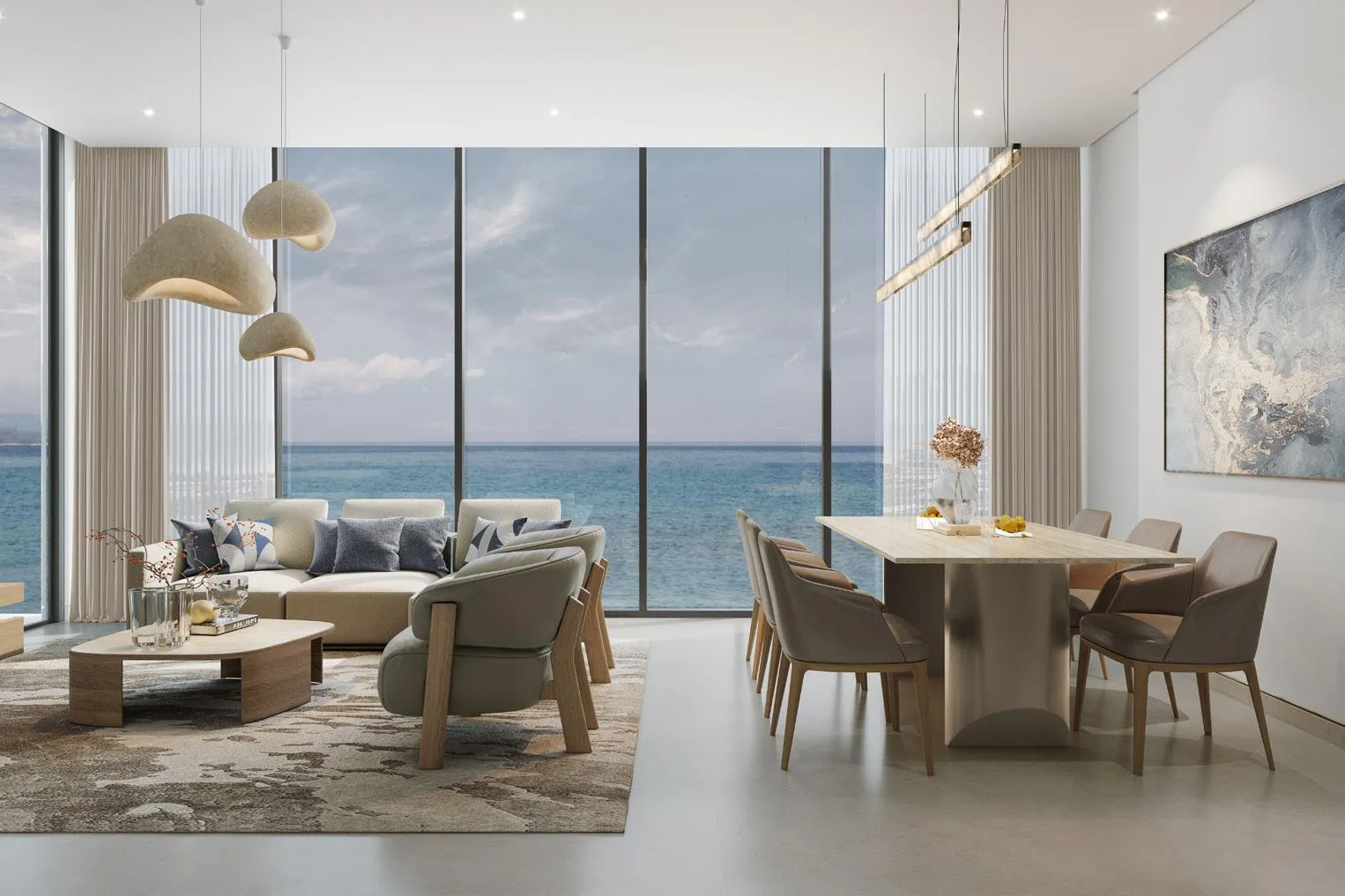 Tranquil Beach Residences by Sobha, image 2 of 6. Render supplied by developer.