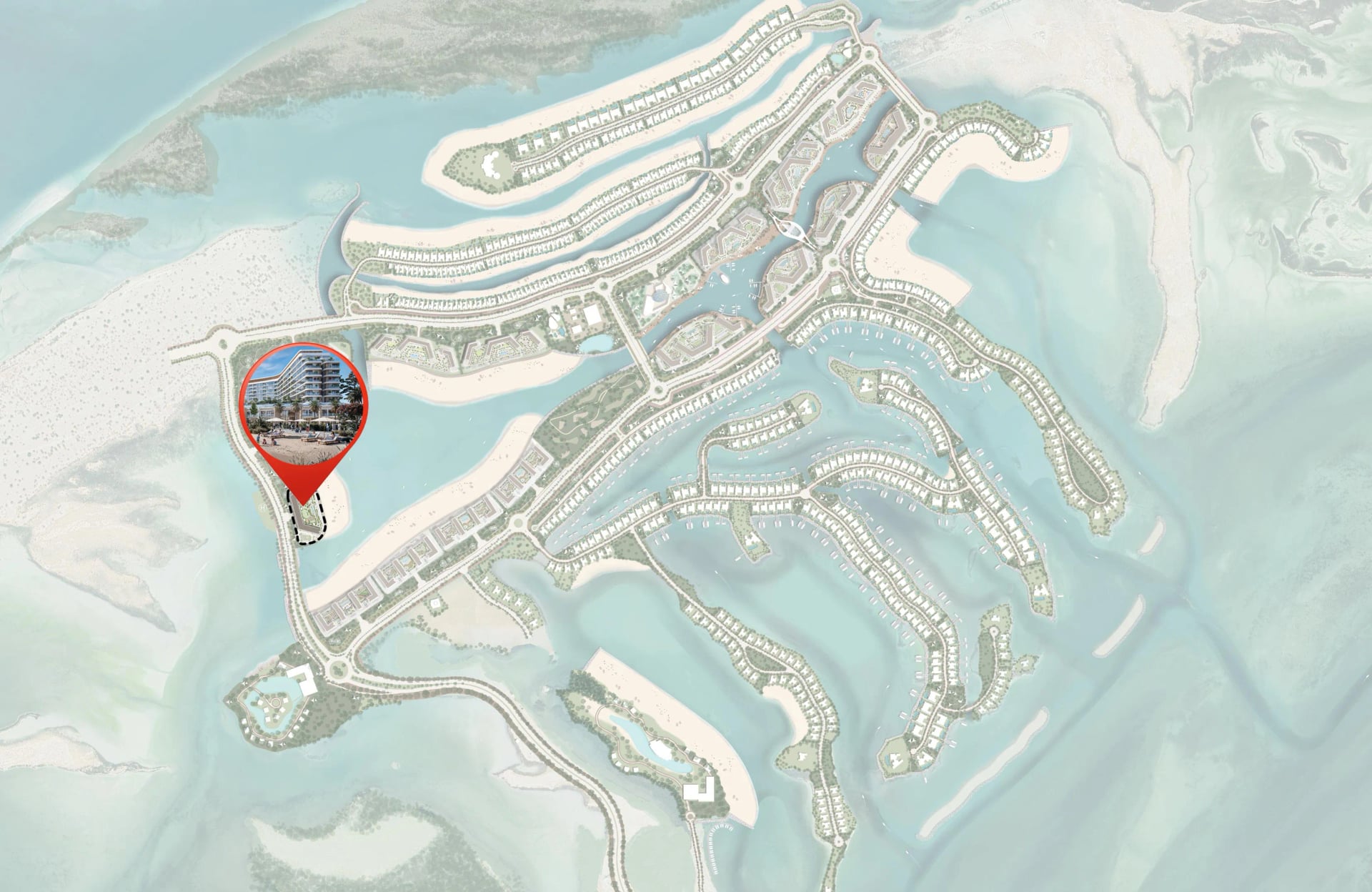 Tranquil Beach Residences by Sobha, image 6 of 6. Render supplied by developer.