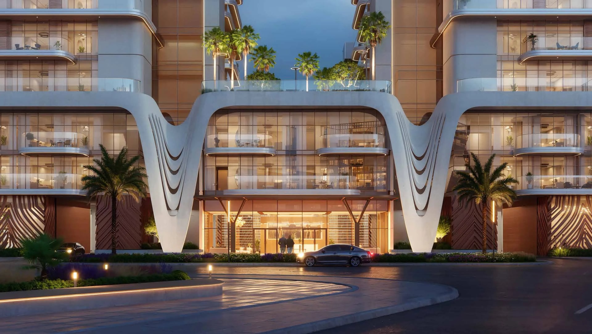 Kaia Residences by AMWAJ Development, image 5 of 24. Render supplied by developer.