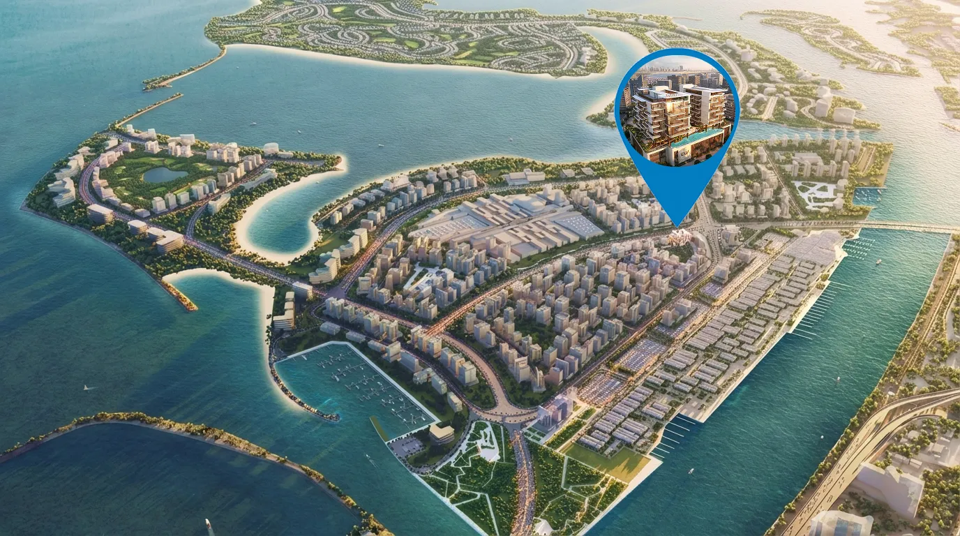 Kaia Residences by AMWAJ Development, image 21 of 24. Render supplied by developer.