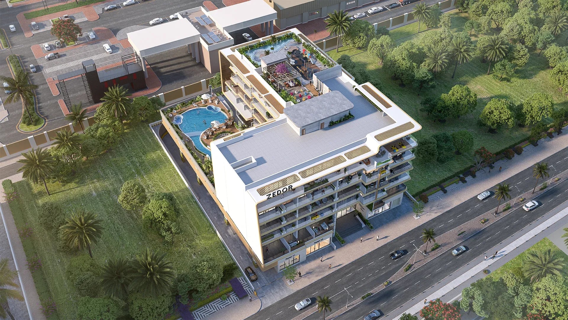 Ventana Residences by Zedor Developments, image 2 of 16. Render supplied by developer.
