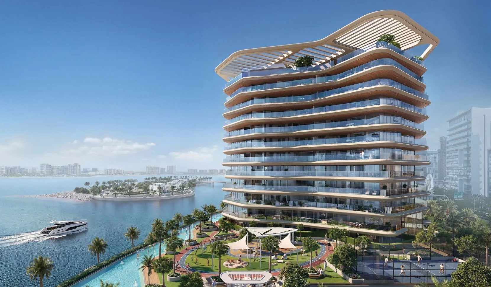 Bab Al Qasr Sea View 51 by Burtville Developments, image 5 of 23. Render supplied by developer.