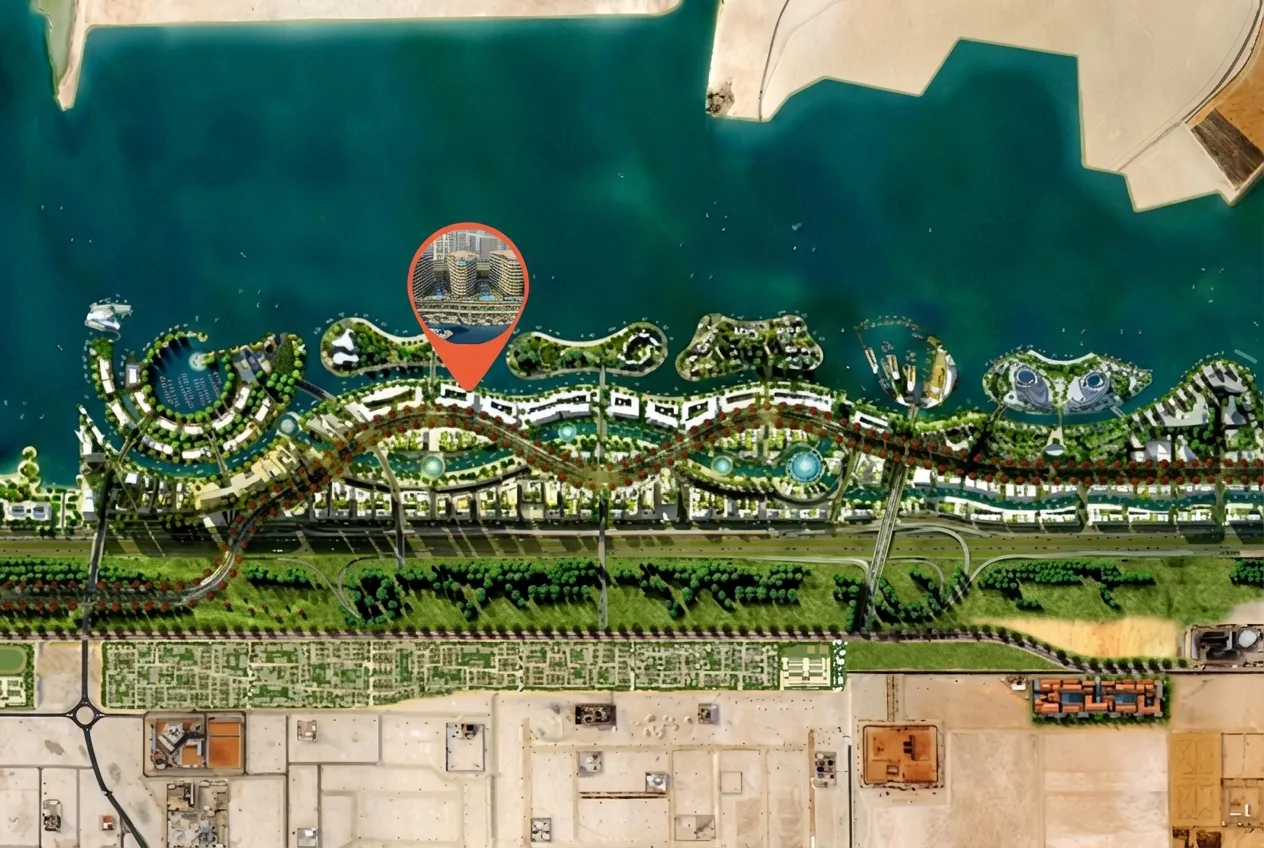 Bab Al Qasr Sea View 51 by Burtville Developments, image 23 of 23. Render supplied by developer.