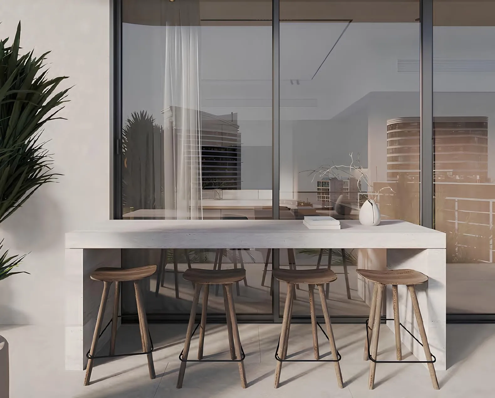 Wyndham Residences Al Marjan Island by Divine One Group, image 3 of 7. Render supplied by developer.