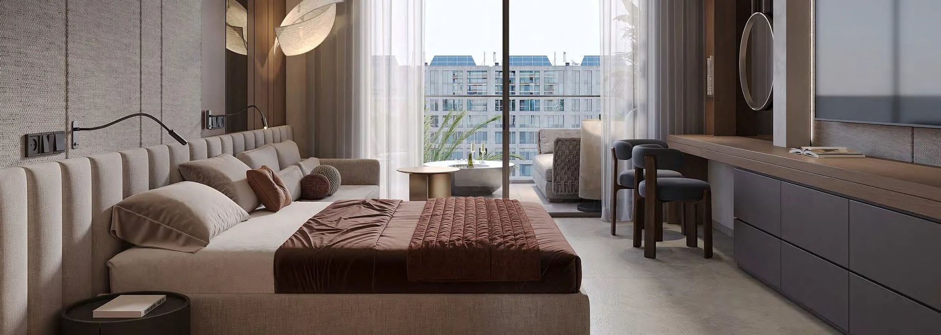 Wyndham Residences Al Marjan Island by Divine One Group, image 5 of 7. Render supplied by developer.