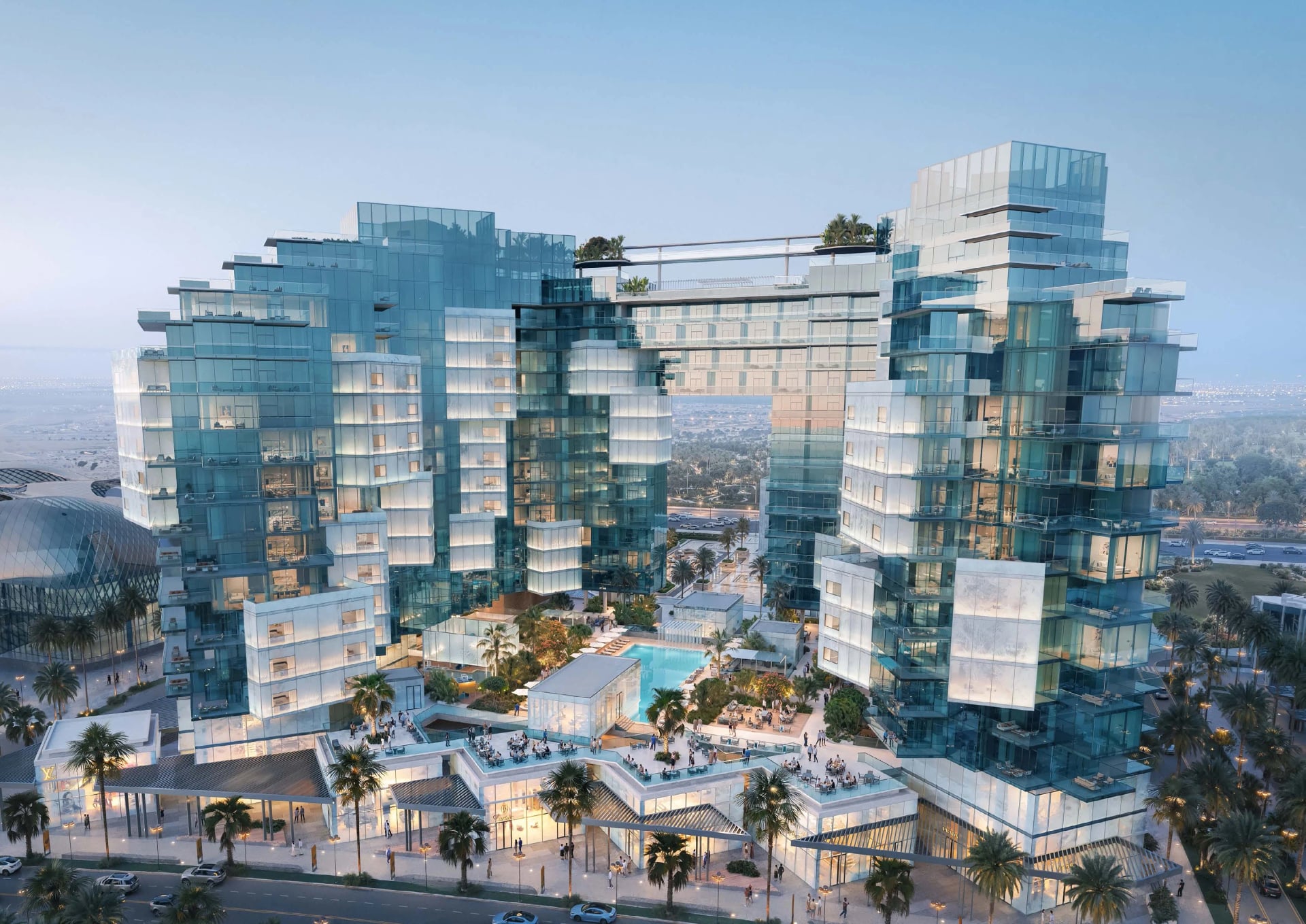 Ice Beach by Major Development, image 1 of 14. Render supplied by developer.