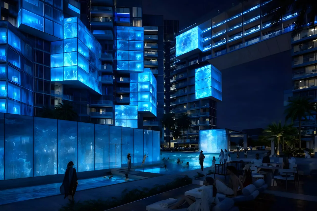 Ice Beach by Major Development, image 3 of 14. Render supplied by developer.