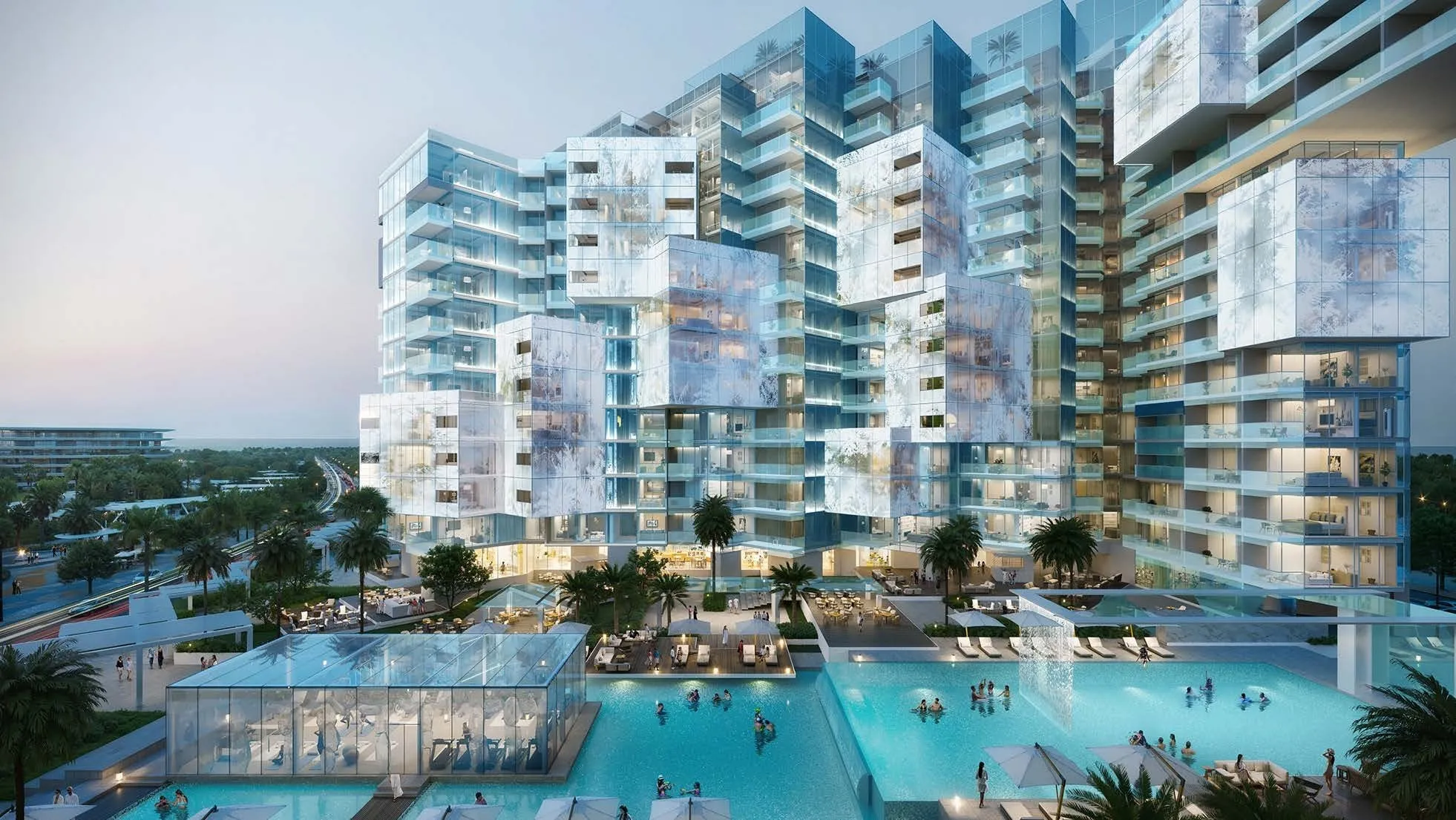 Ice Beach by Major Development, image 4 of 14. Render supplied by developer.