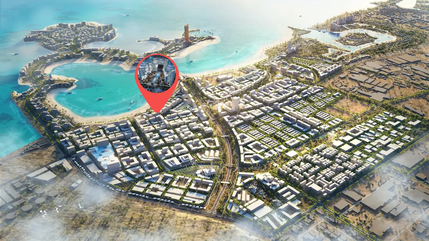 Ice Beach by Major Development, image 13 of 14. Render supplied by developer.