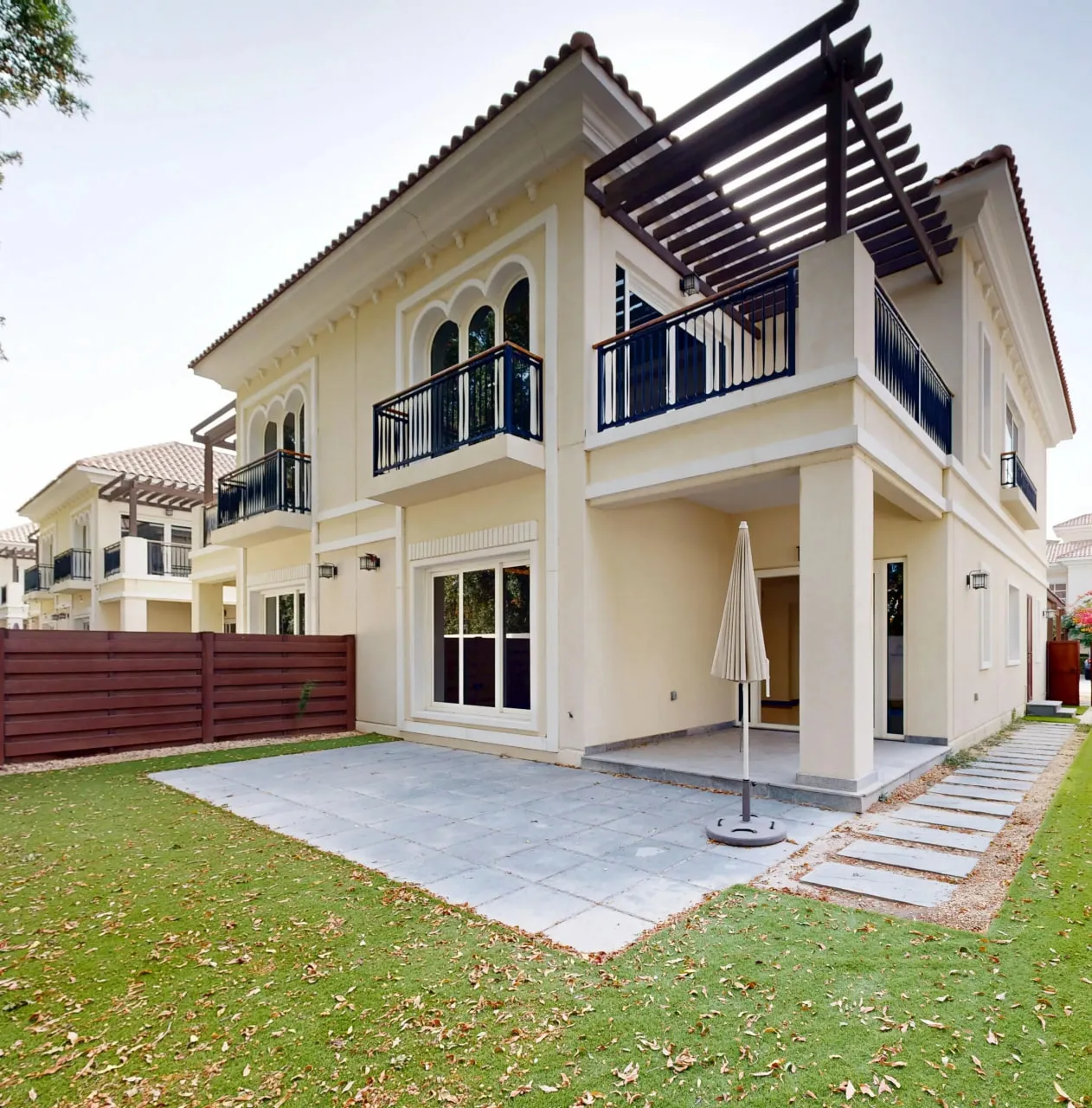 Al Habtoor Polo Resort Villas by Al Habtoor, image 3 of 10. Render supplied by developer.