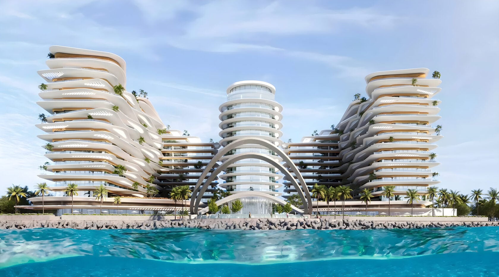 Elara by Durar Group, image 1 of 9. Render supplied by developer.