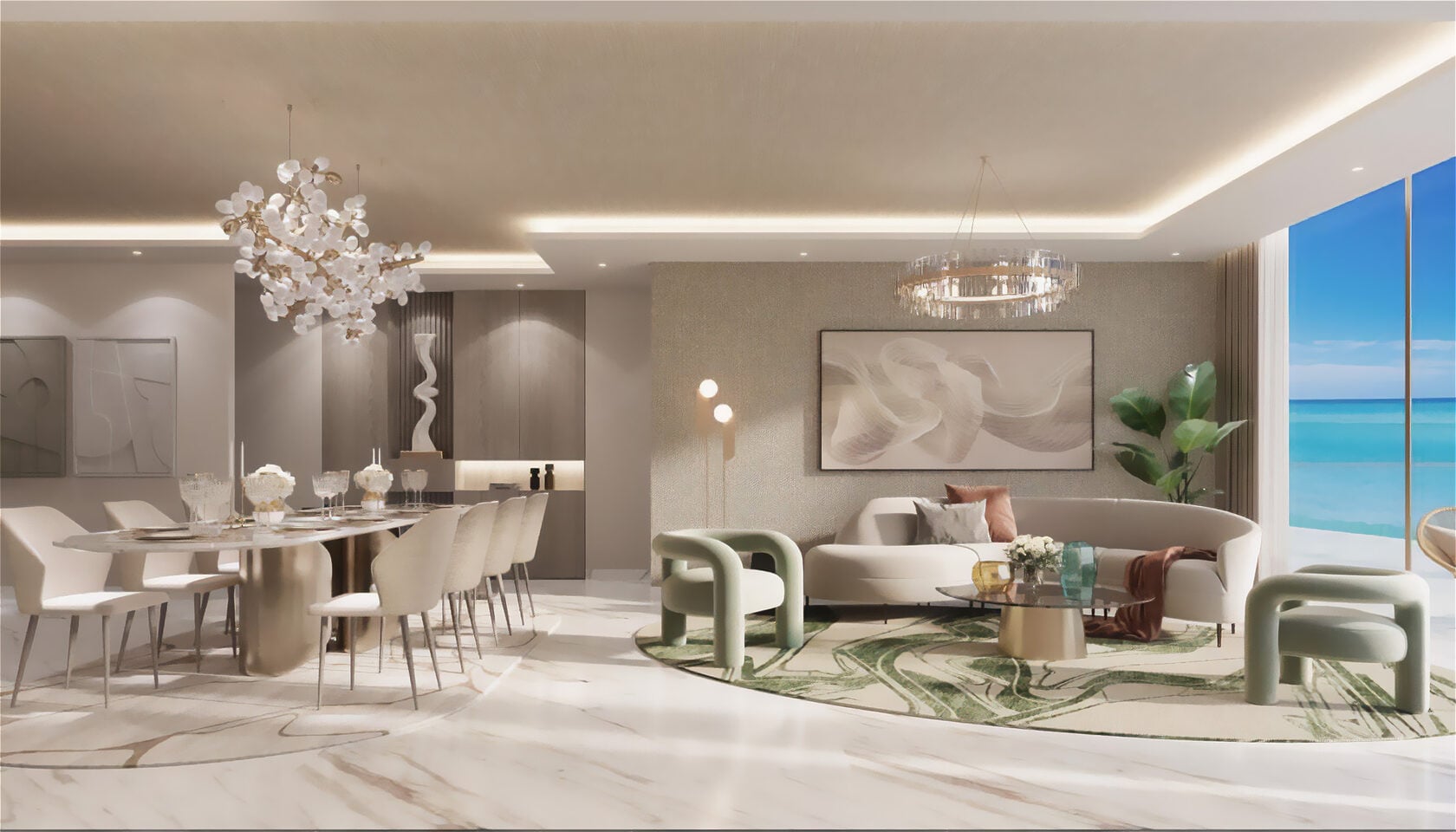 Elara by Durar Group, image 7 of 9. Render supplied by developer.
