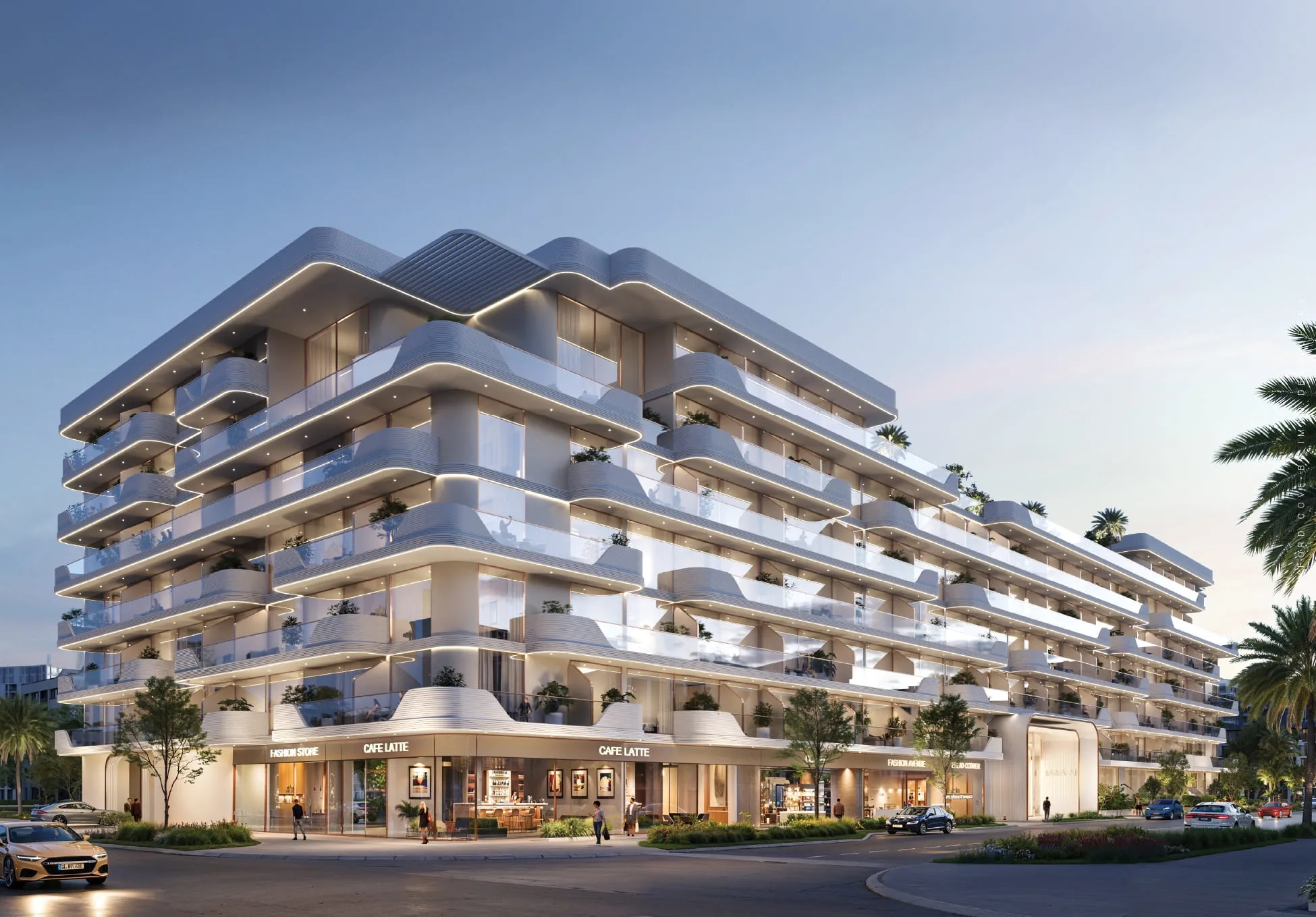 Oxford Cove by Iman, image 2 of 12. Render supplied by developer.