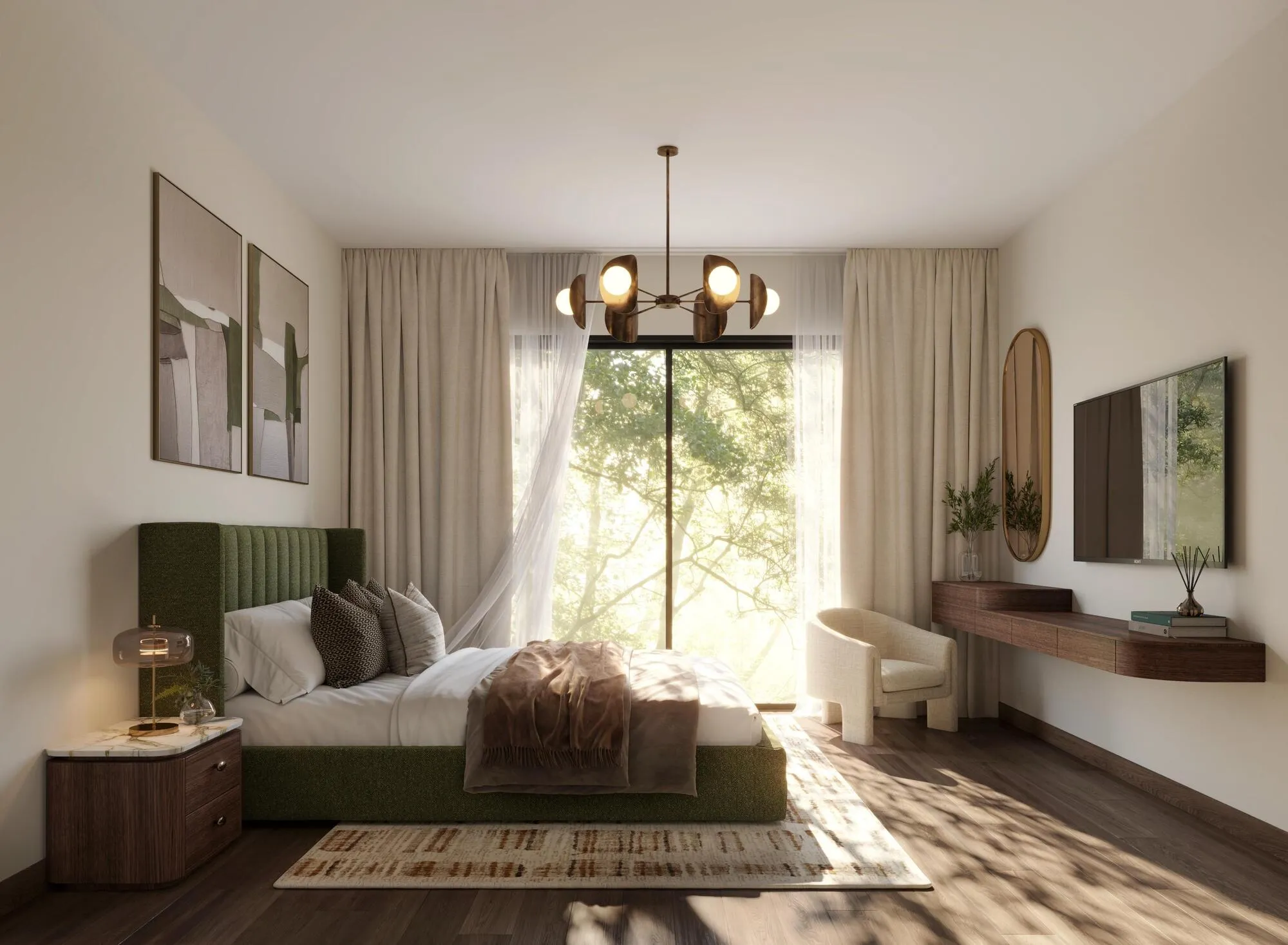 Yas Park Place by Aldar, image 4 of 8. Render supplied by developer.