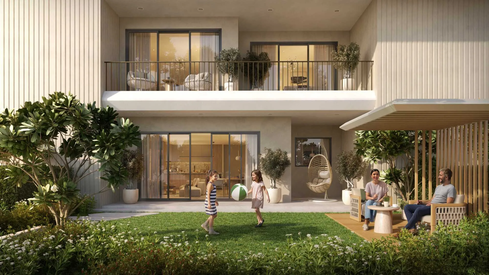 Yas Park Place by Aldar, image 1 of 8. Render supplied by developer.