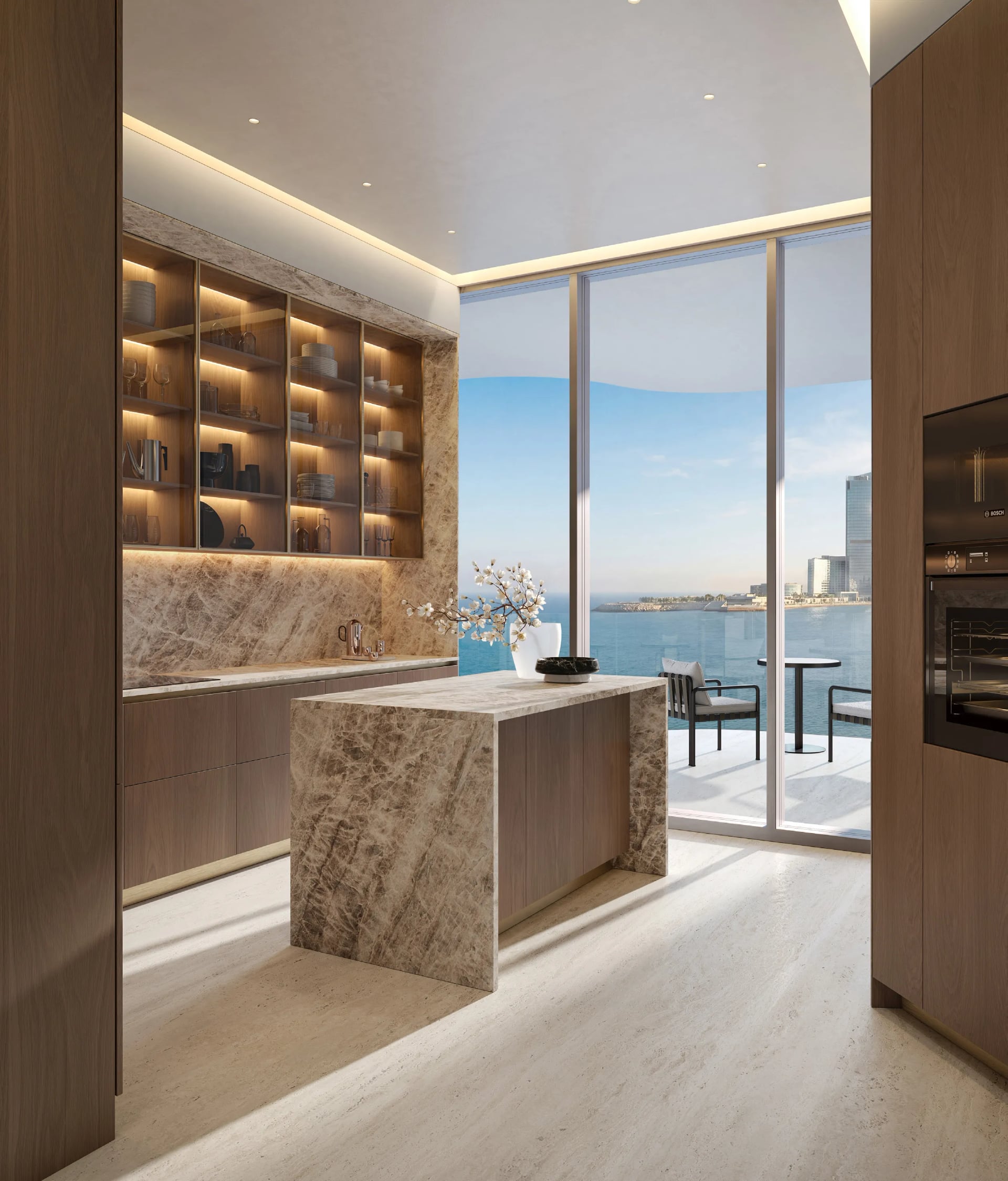 Karl Lagerfeld Beach Residences by Aark Developers, image 19 of 27. Render supplied by developer.