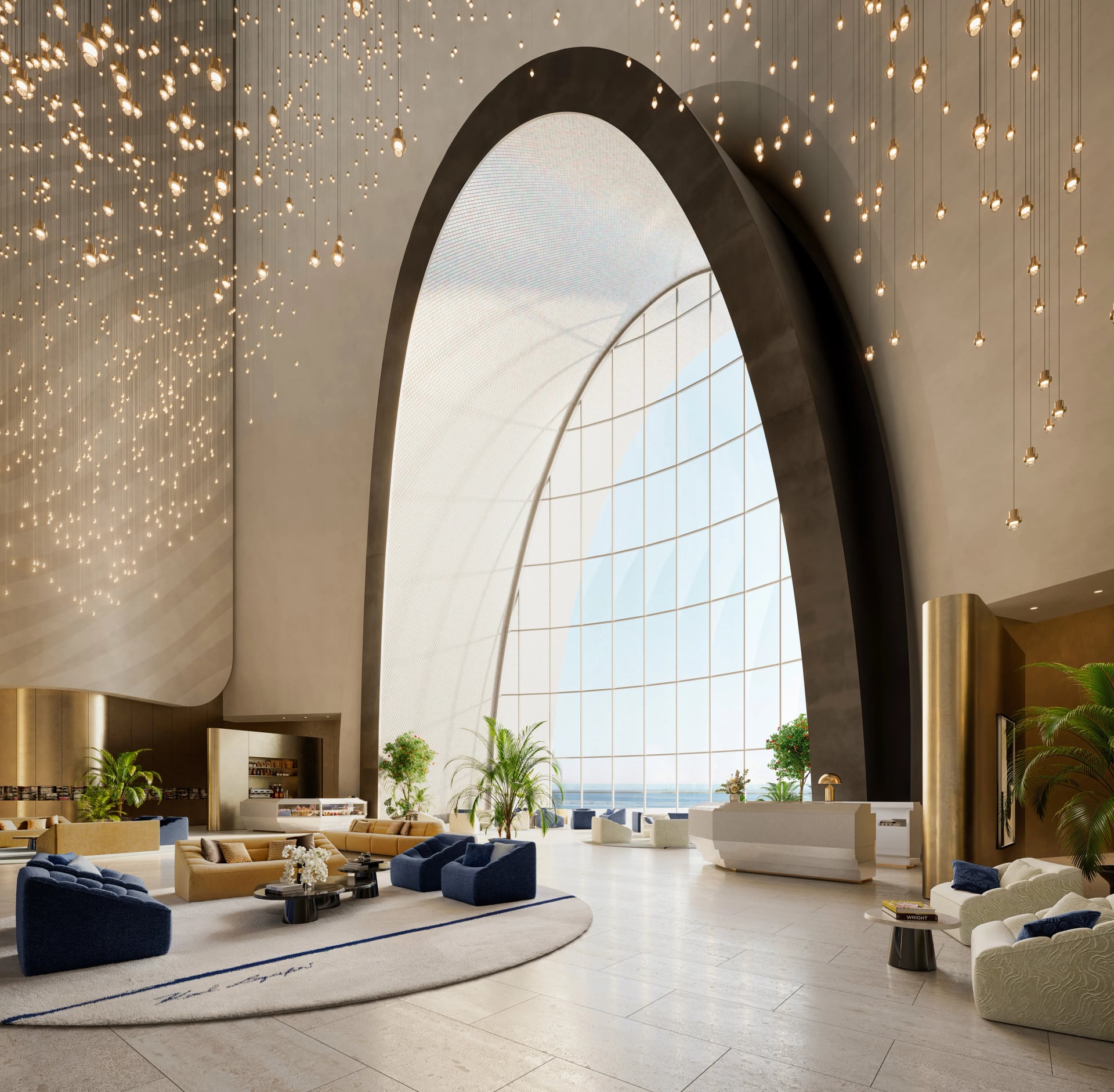 Karl Lagerfeld Beach Residences by Aark Developers, image 24 of 27. Render supplied by developer.