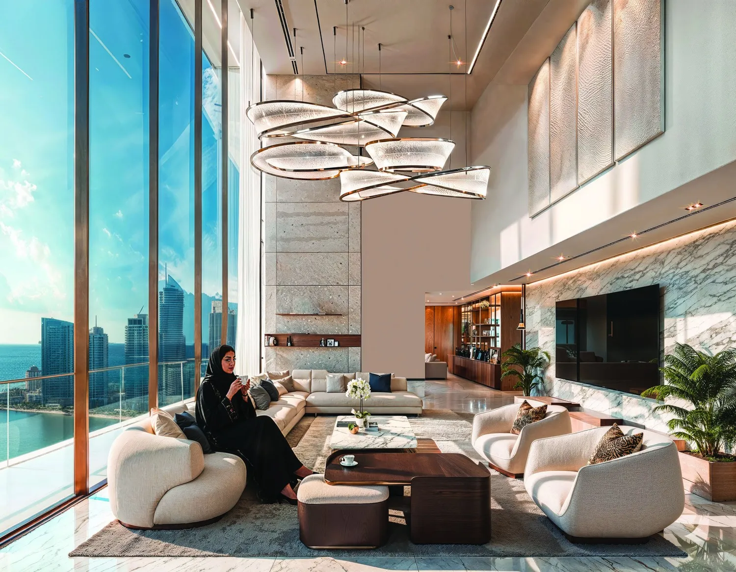 Al Ghaf Tower by Tiger, image 13 of 16. Render supplied by developer.