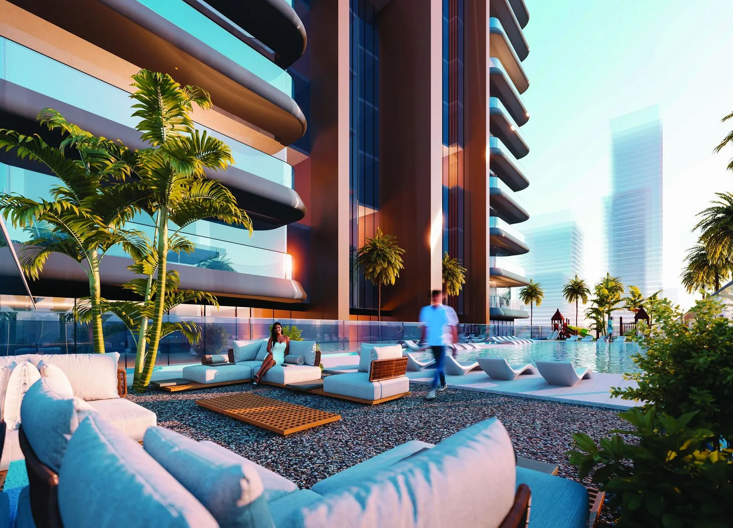 Al Ghaf Tower by Tiger, image 3 of 16. Render supplied by developer.