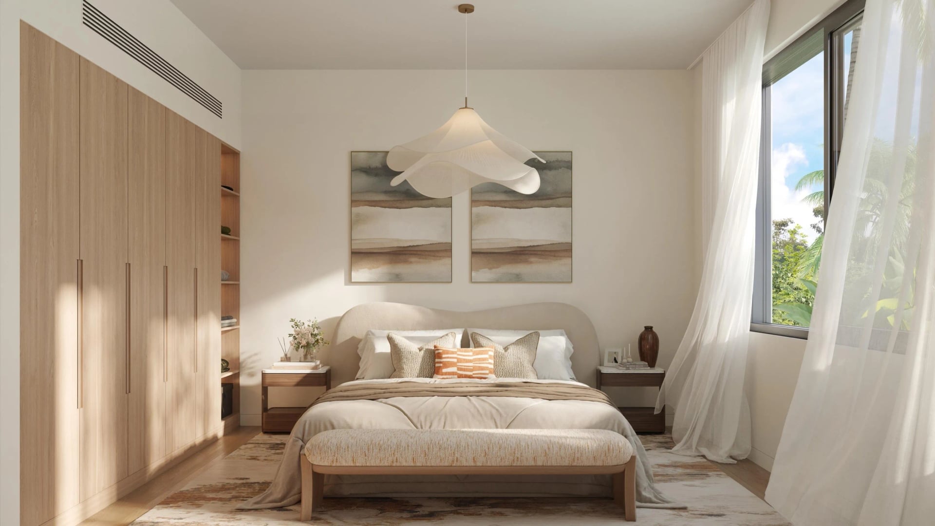Al Ghadeer Gardens by Aldar, image 2 of 5. Render supplied by developer.