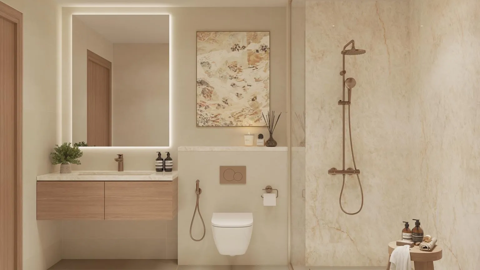 Al Ghadeer Gardens by Aldar, image 4 of 5. Render supplied by developer.