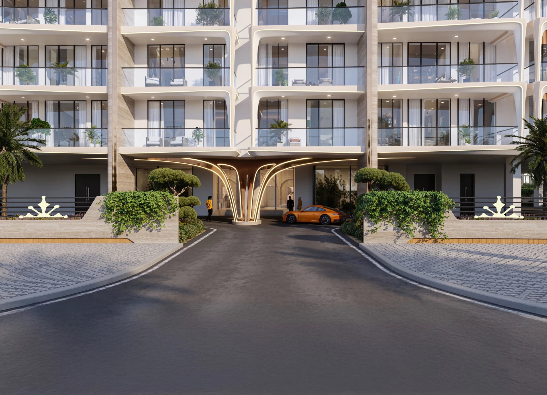 RR Grand by Red Rose Properties, image 1 of 12. Render supplied by developer.