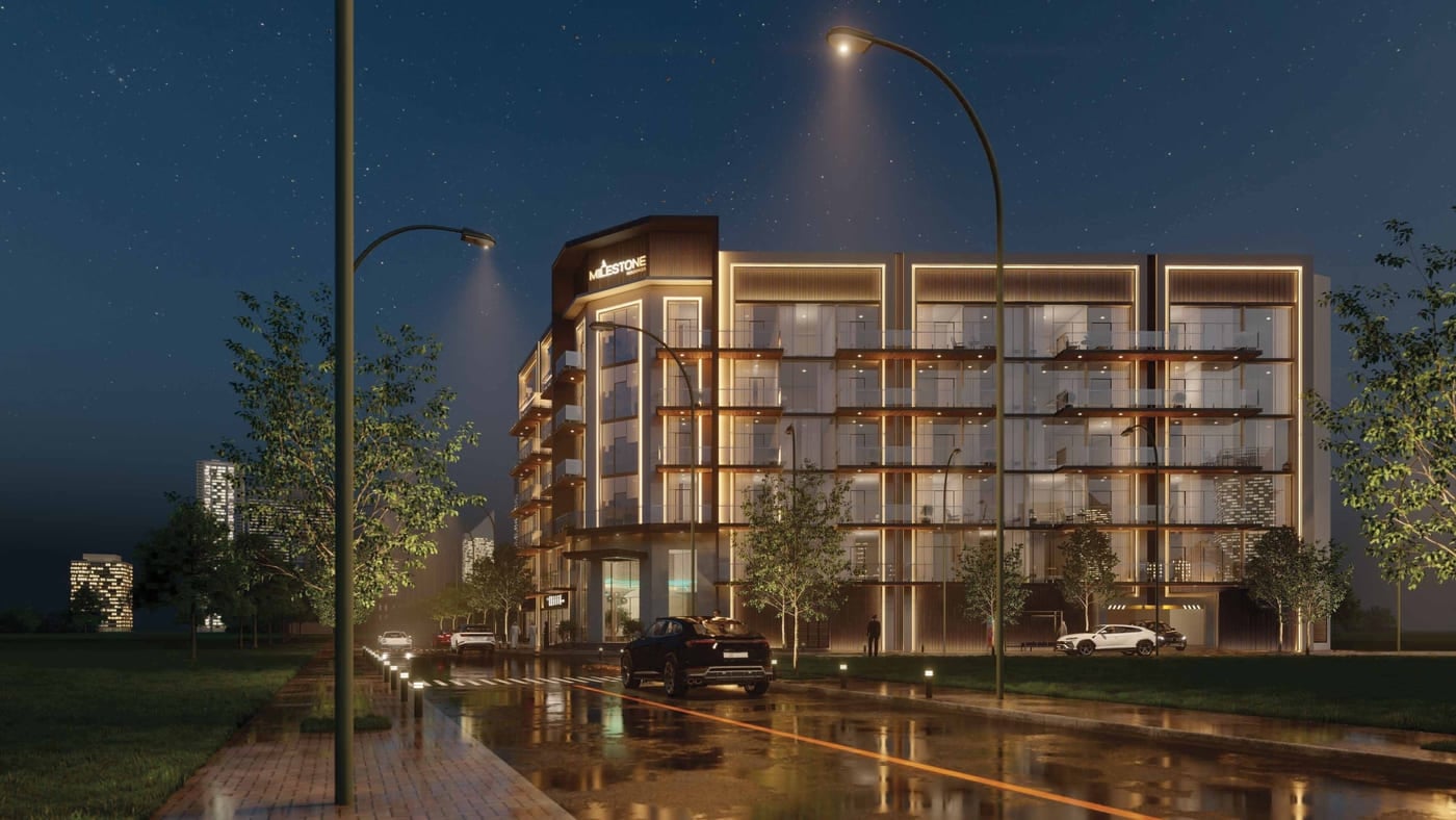 Milestone Residences by Axiom Prime Real Estate Development, image 2 of 11. Render supplied by developer.