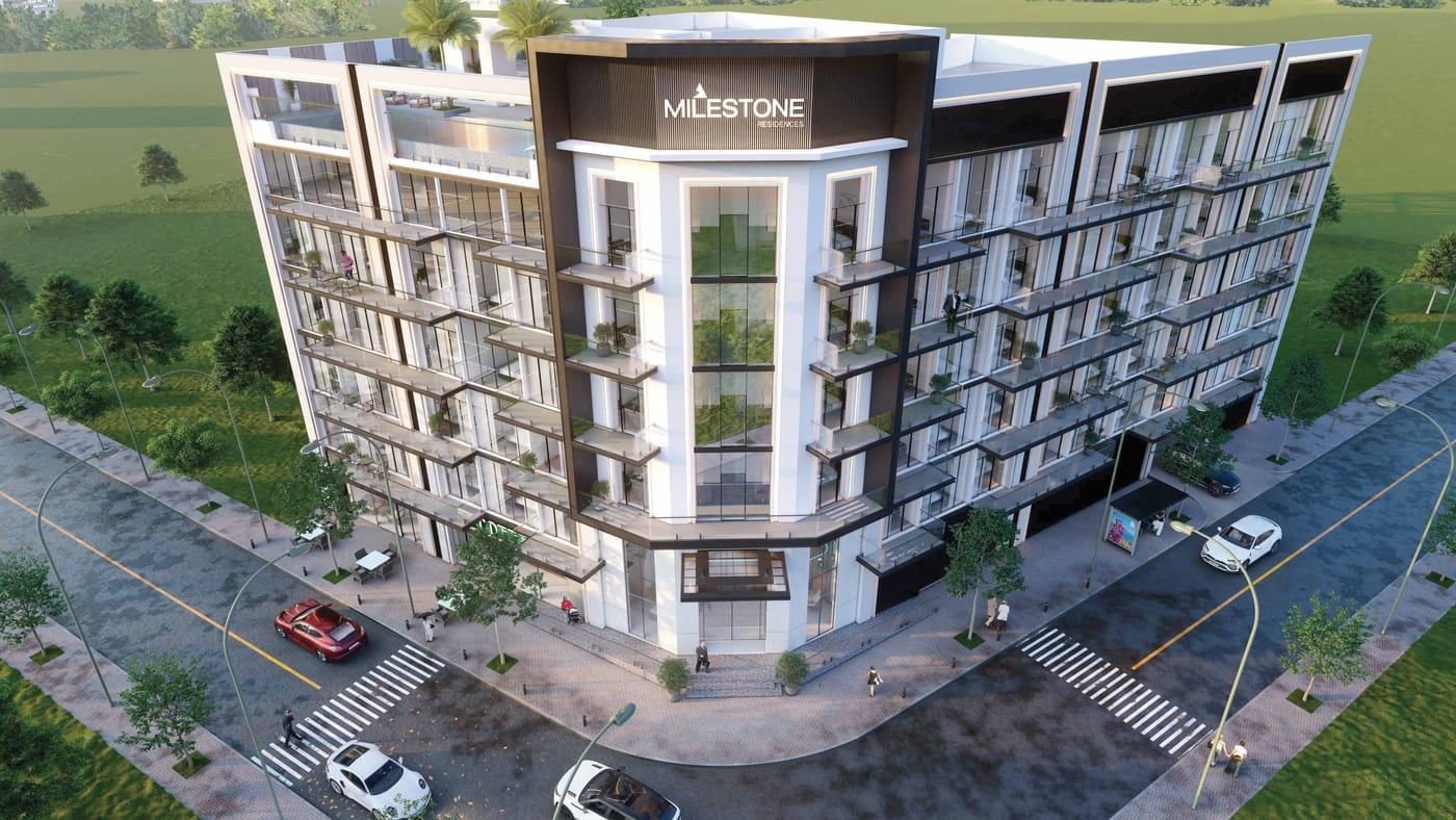 Milestone Residences by Axiom Prime Real Estate Development, image 3 of 11. Render supplied by developer.