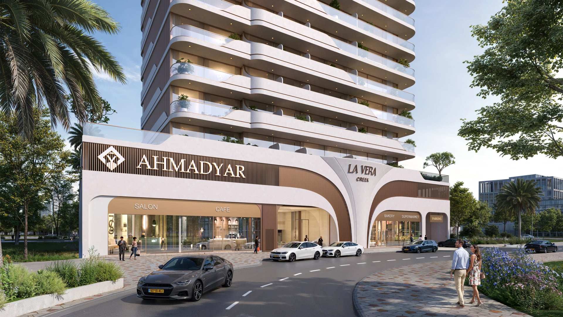 La Vera Creek by Ahmadyar Developments, image 1 of 14. Render supplied by developer.