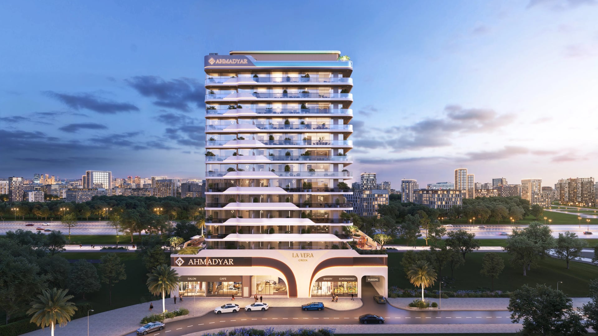 La Vera Creek by Ahmadyar Developments, image 4 of 14. Render supplied by developer.