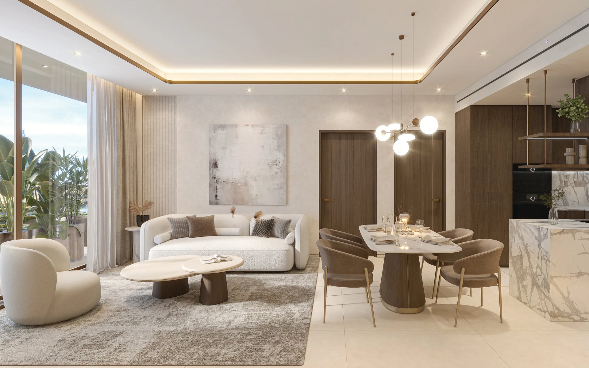 La Vera Creek by Ahmadyar Developments, image 8 of 14. Render supplied by developer.
