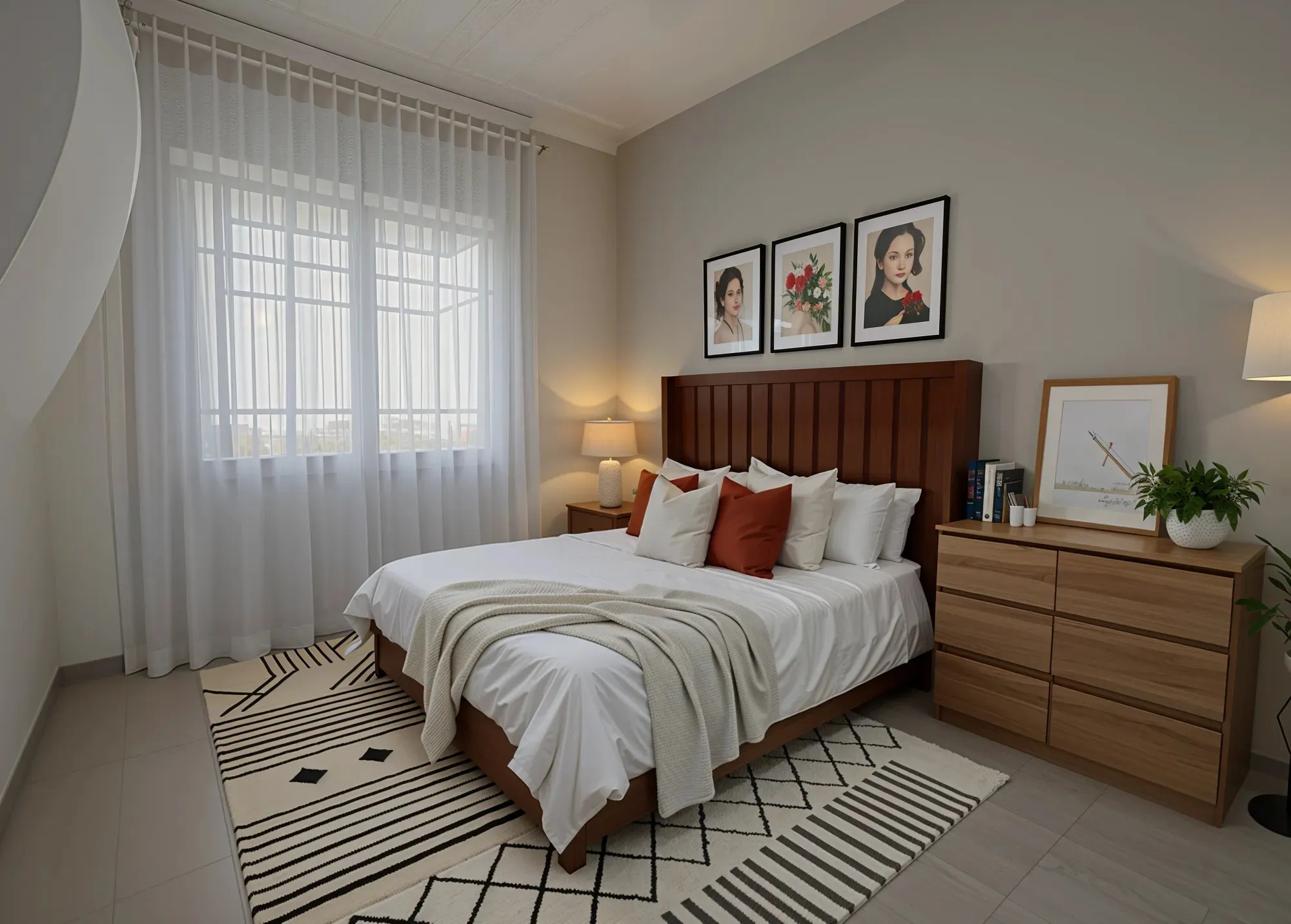 Al-Aamra 1 Tower by GJ Properties, image 4 of 5. Render supplied by developer.