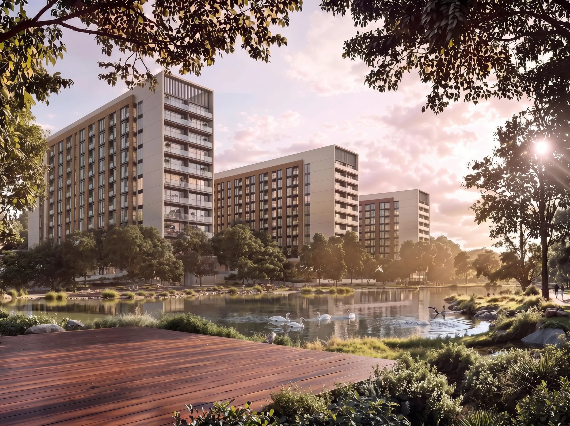 The Woods at Sobha Sanctuary, image 1 of 5. Render supplied by developer.