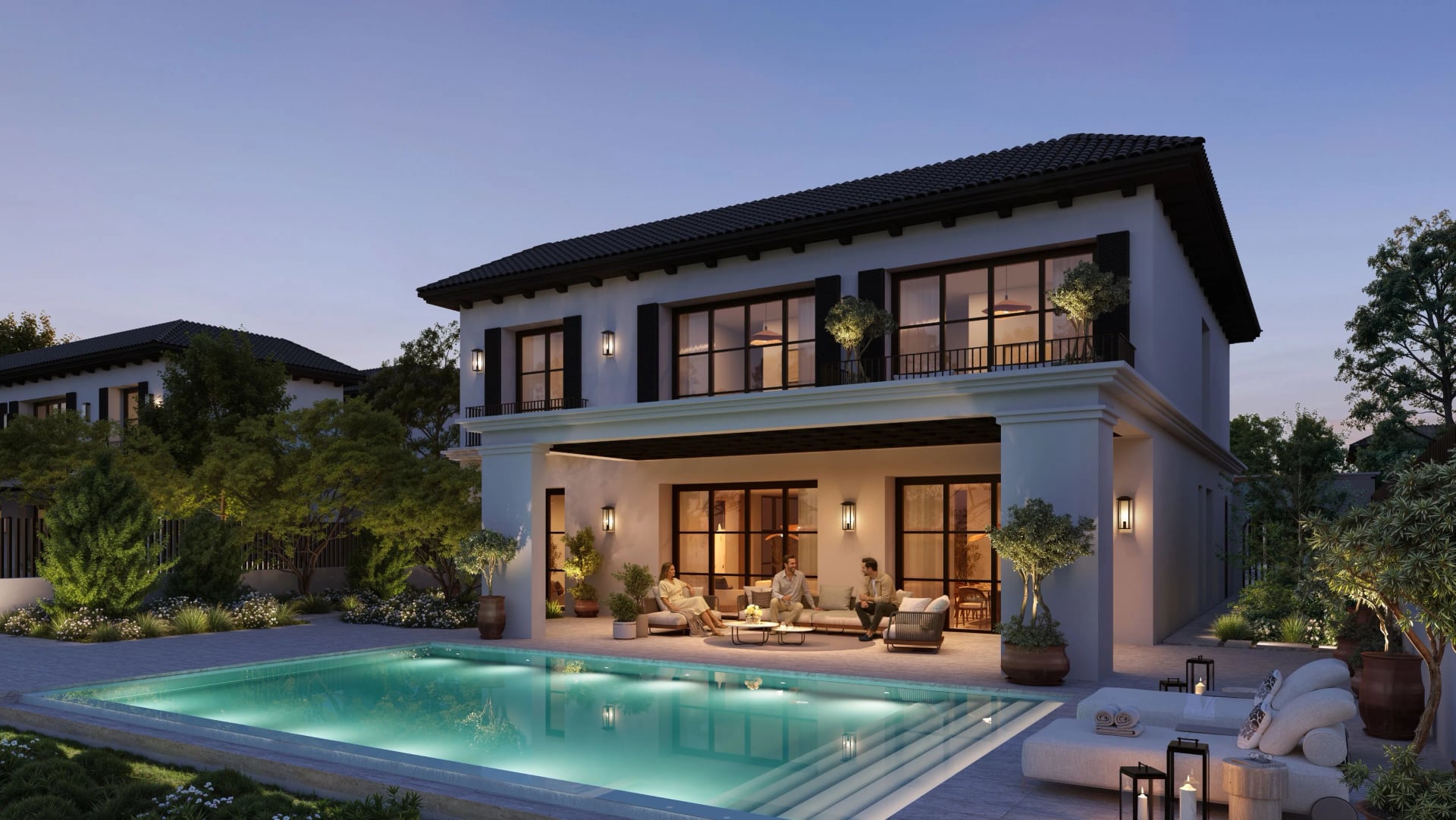 Hudayriyat Golf Estates by Modon, image 1 of 11. Render supplied by developer.